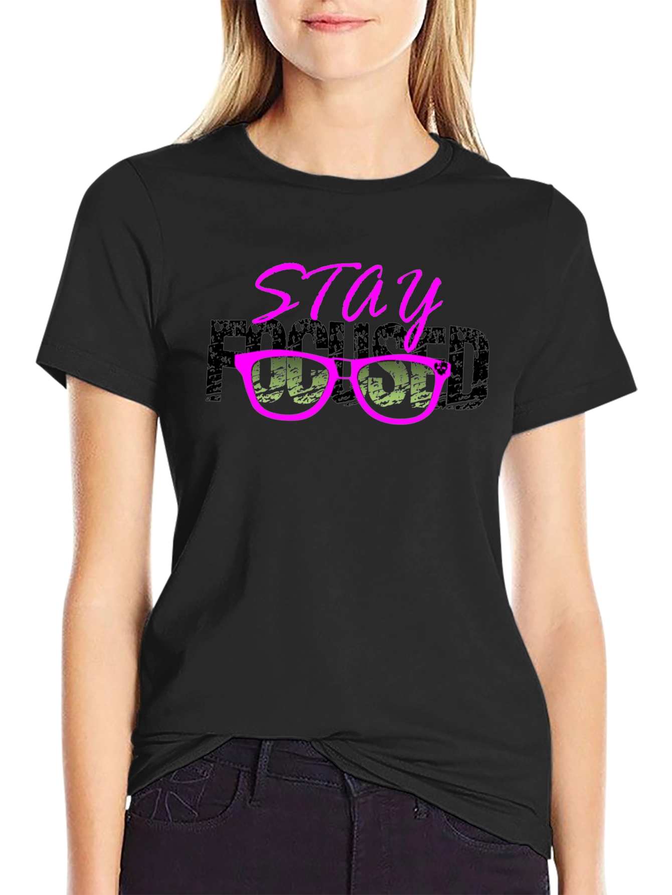 Stay Focused Graphic T-Shirt