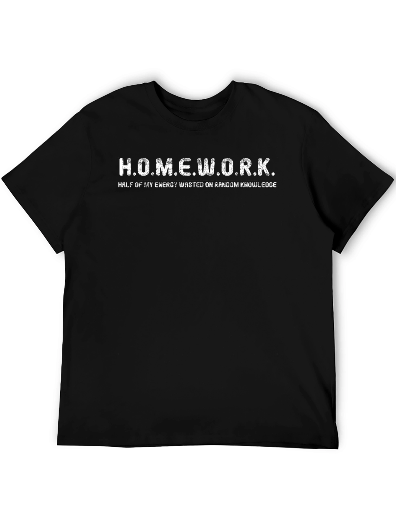 Homework Random Knowledge T-Shirt