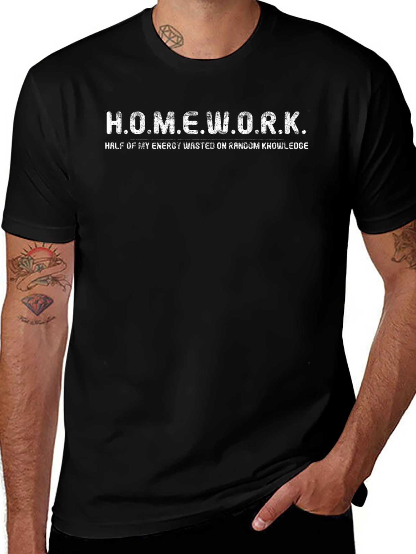 Homework Random Knowledge T-Shirt