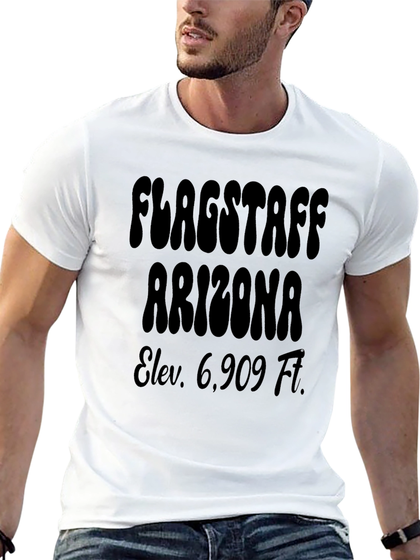 Flagstaff Arizona Elev. 6909 Ft. T-Shirt