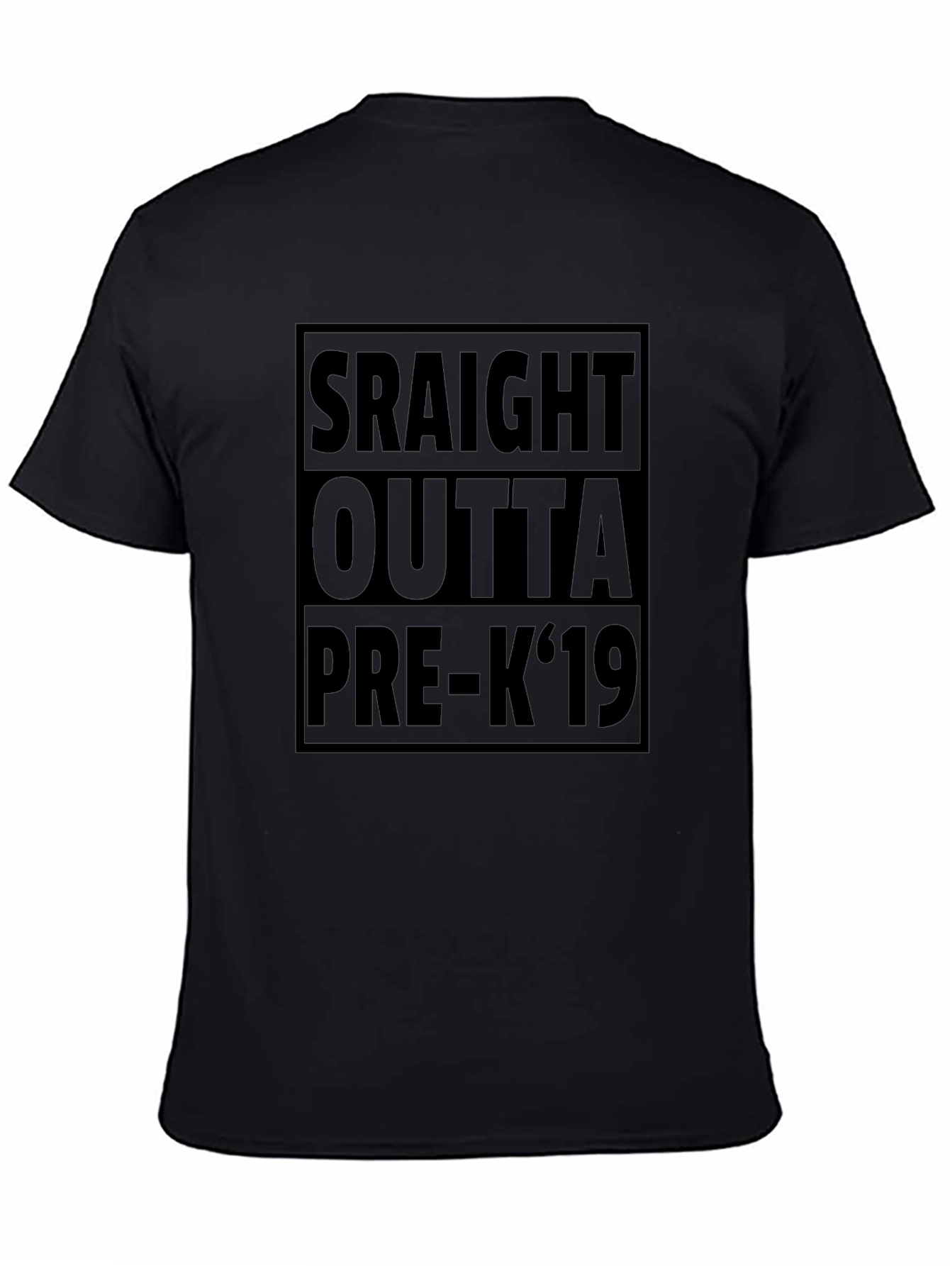 Straight Outta Pre-K 19 Graphic T-Shirt