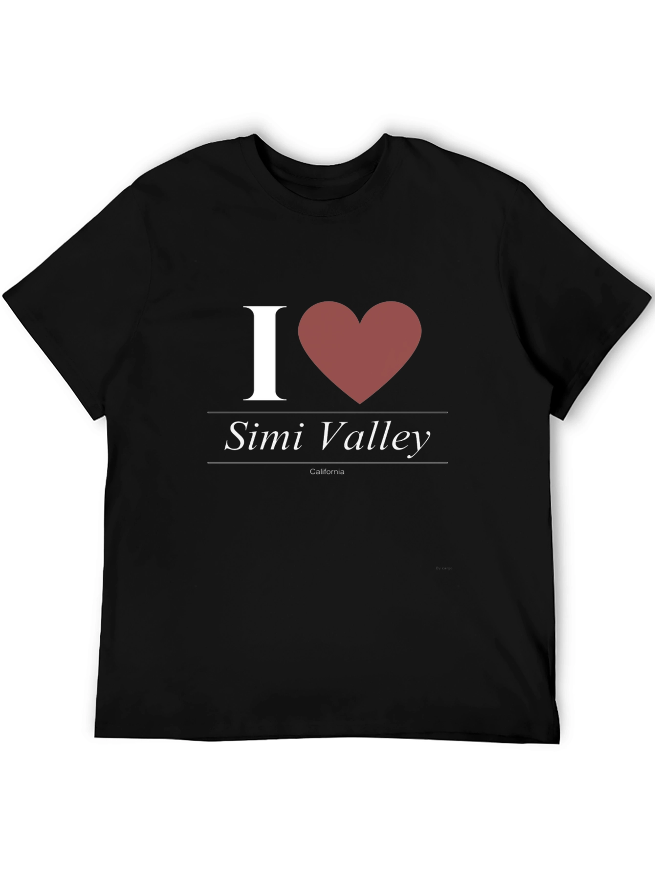 I Heart Simi Valley Black T-Shirt