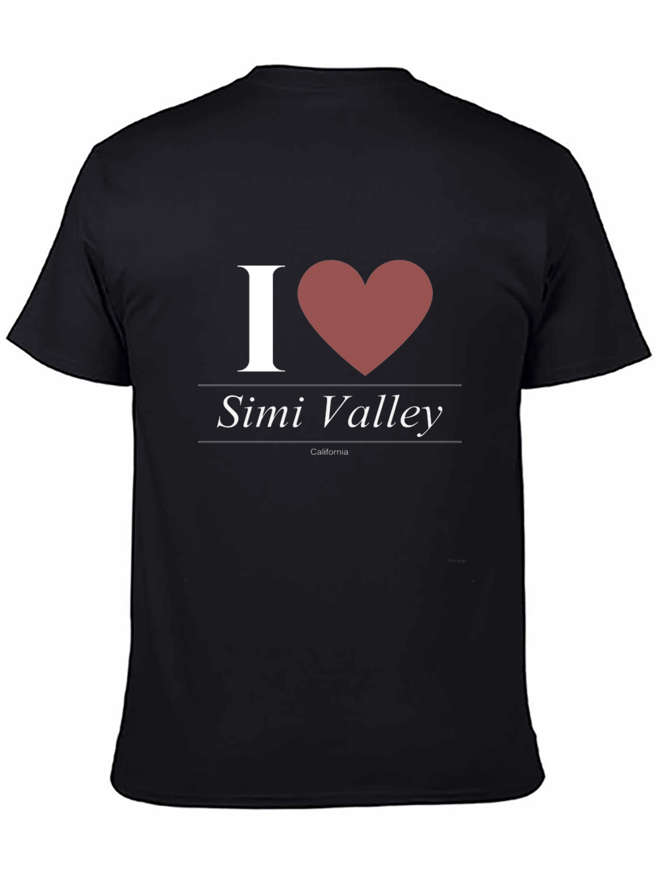 I Heart Simi Valley Black T-Shirt