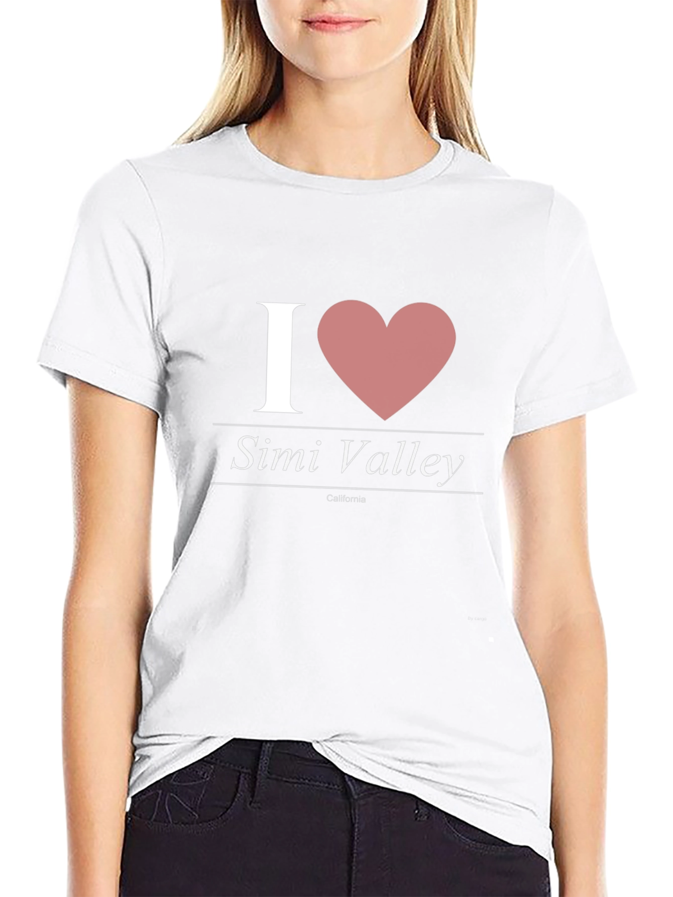I Heart Simi Valley Black T-Shirt
