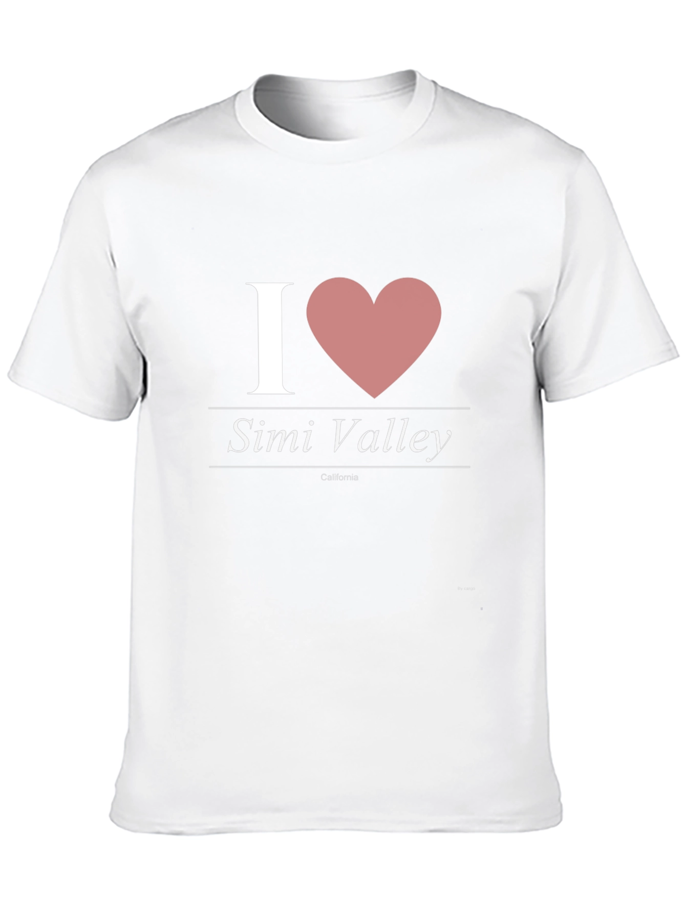 I Heart Simi Valley Black T-Shirt