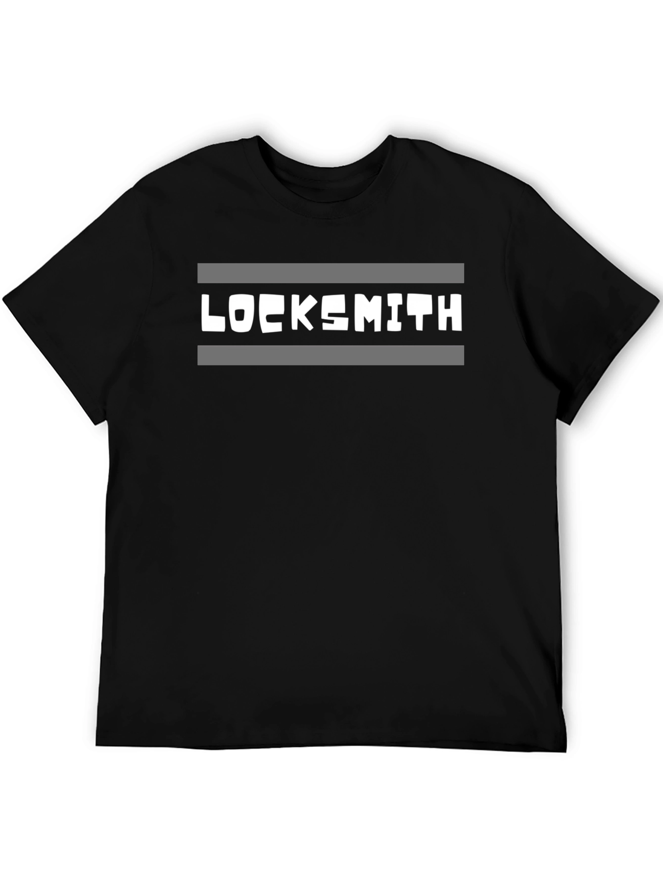 Locksmith Graphic Tee - Black Cotton Blend