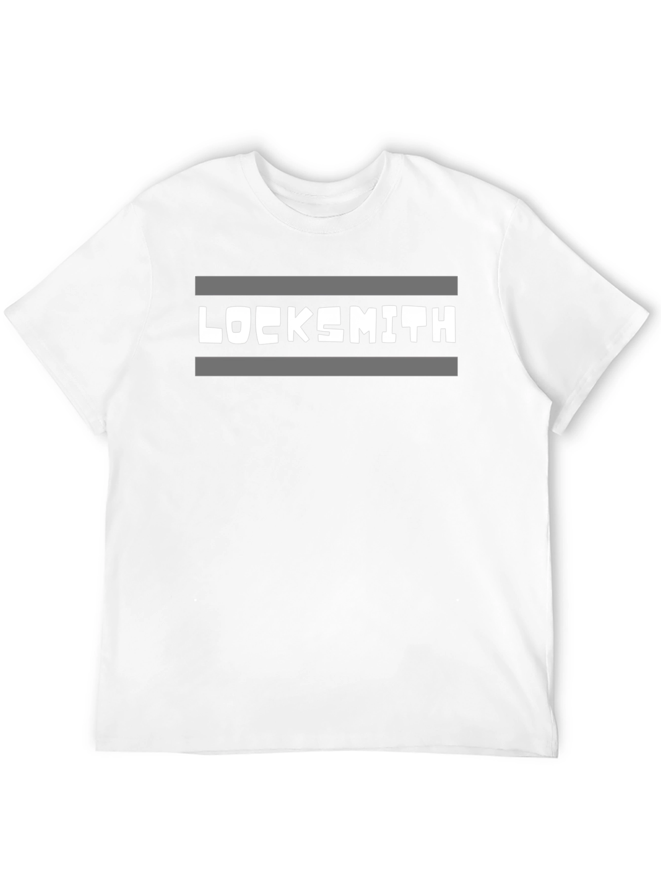 Locksmith Graphic Tee - Black Cotton Blend