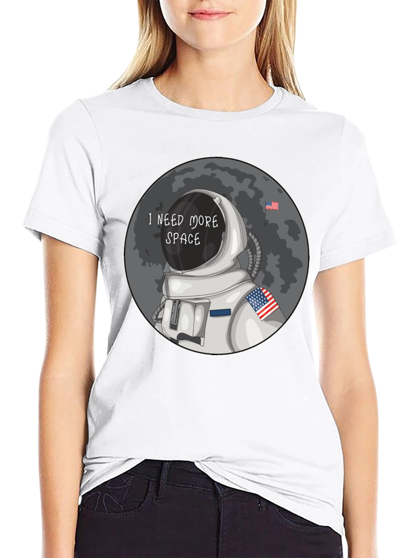 I Need More Space T-Shirt - Astronaut Design