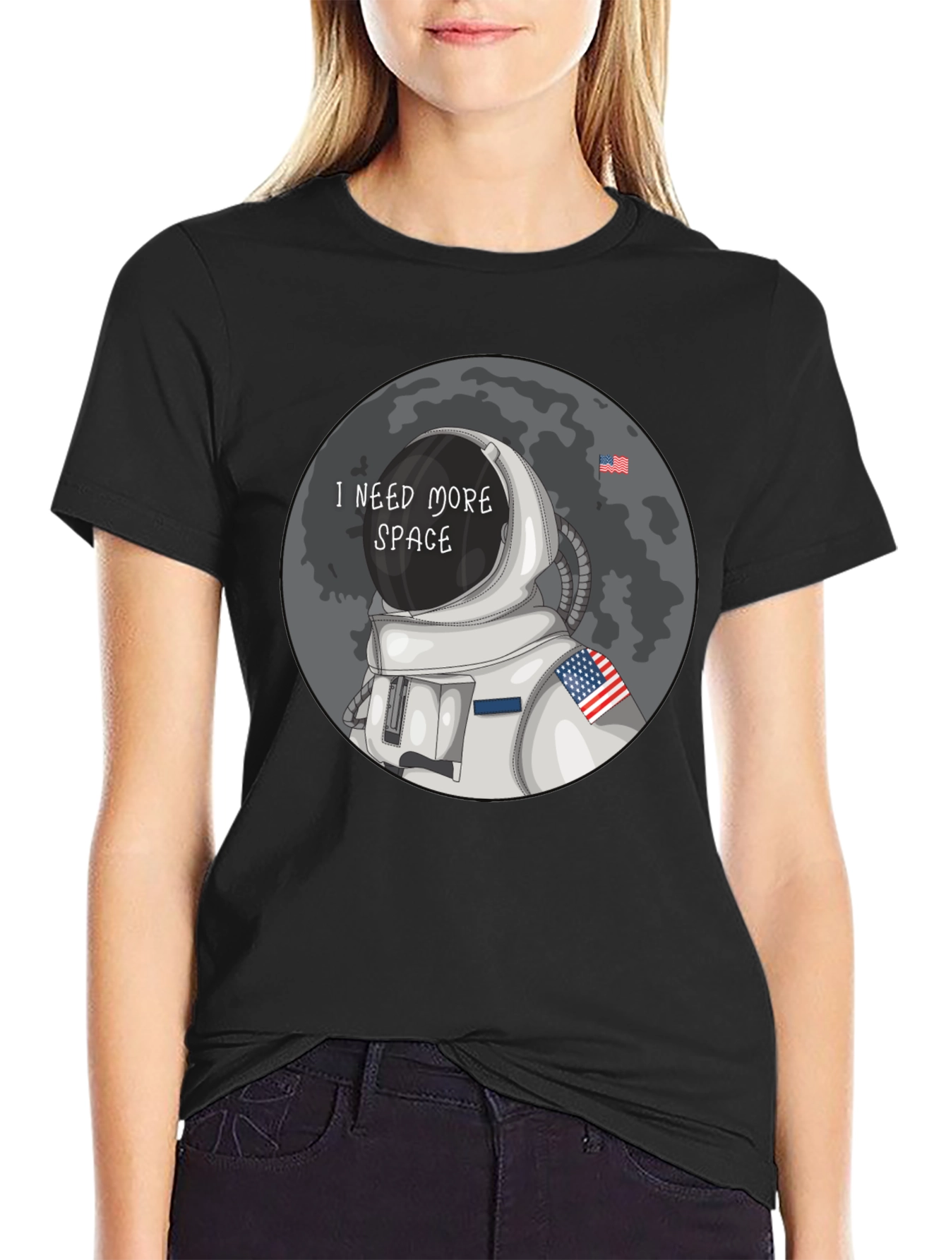 I Need More Space T-Shirt - Astronaut Design