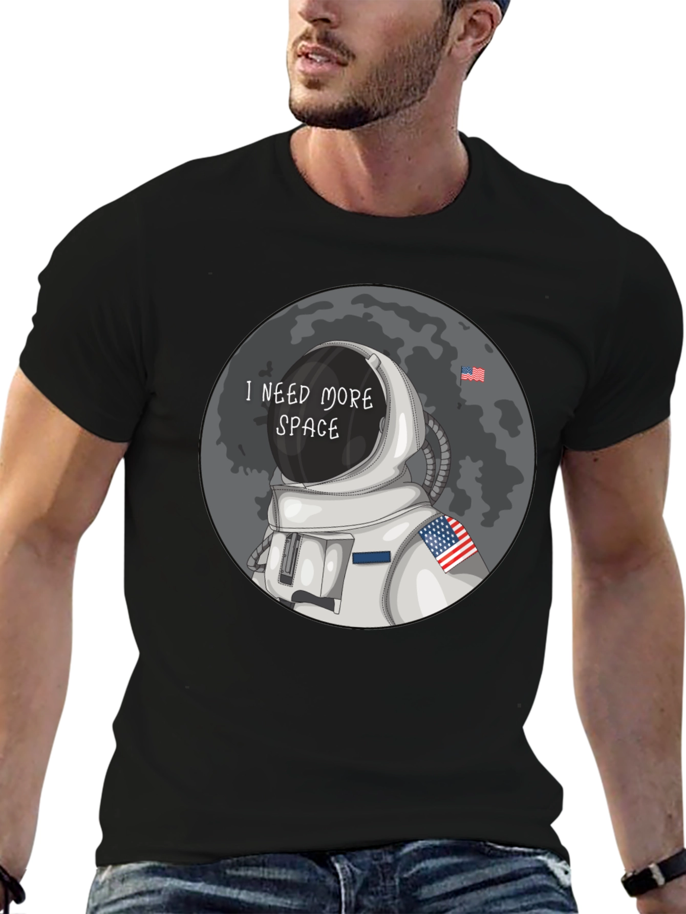 I Need More Space T-Shirt - Astronaut Design