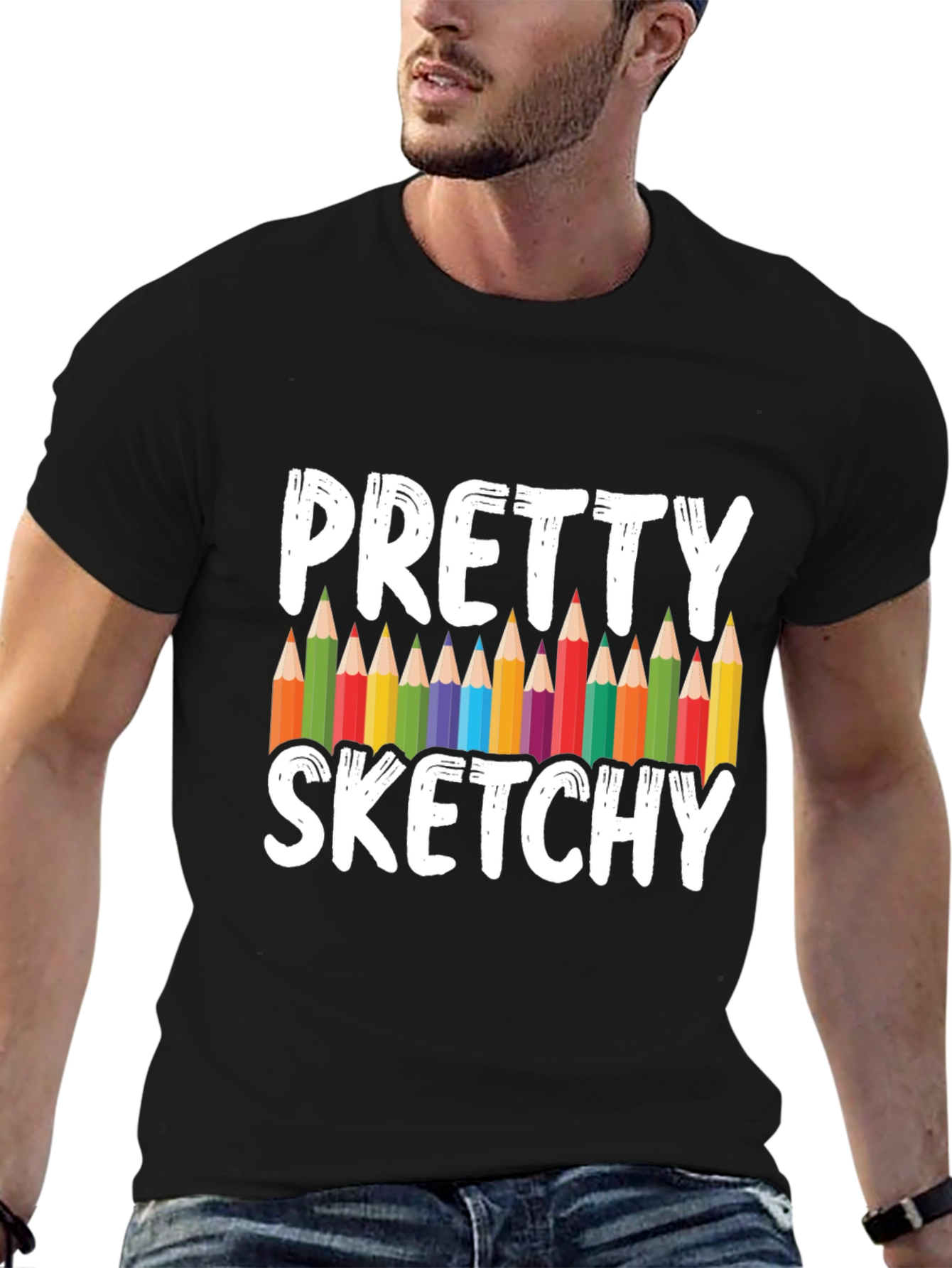 Pretty Sketchy T-Shirt - Art Lovers Tee
