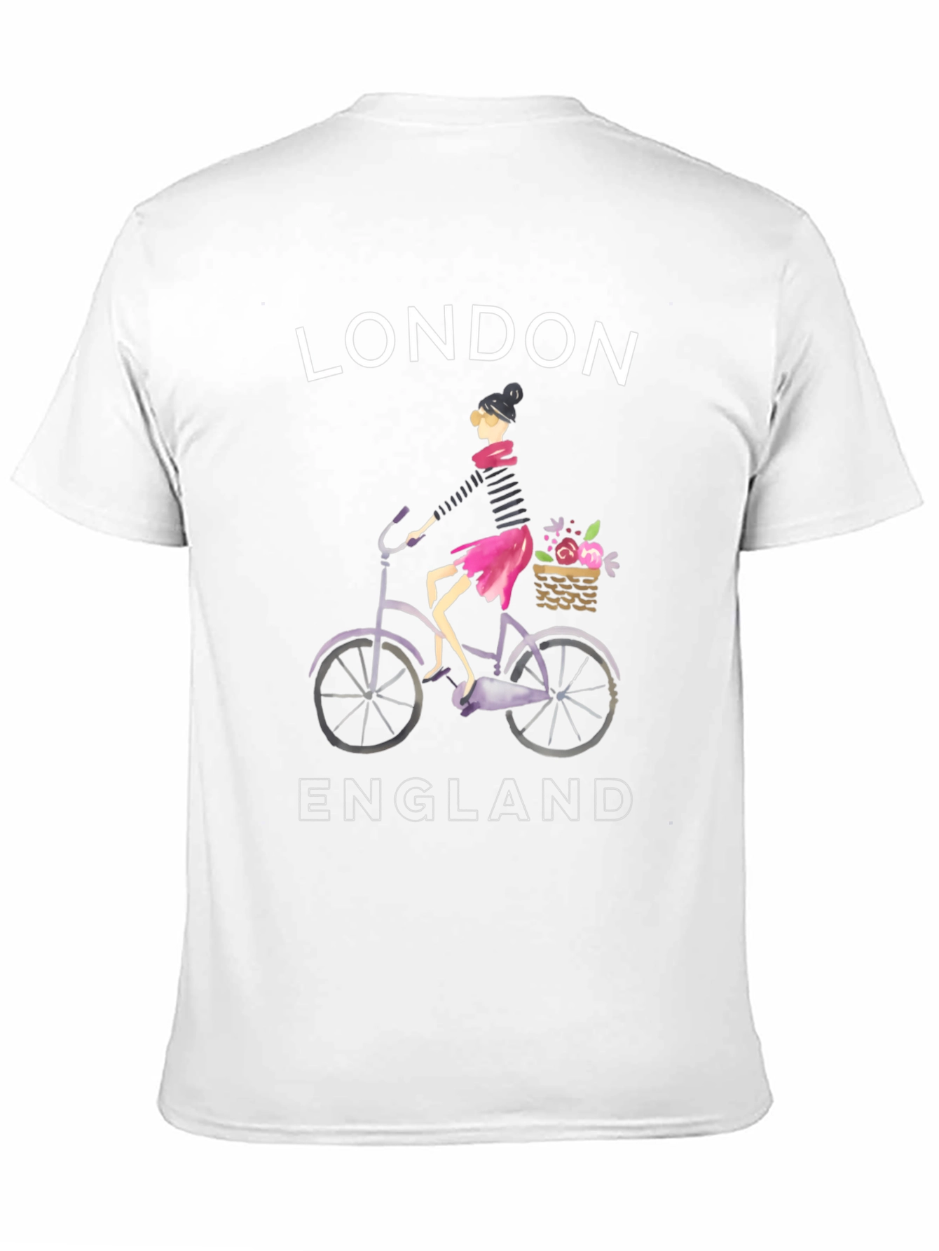 London England Graphic Tee - Bicycle Design