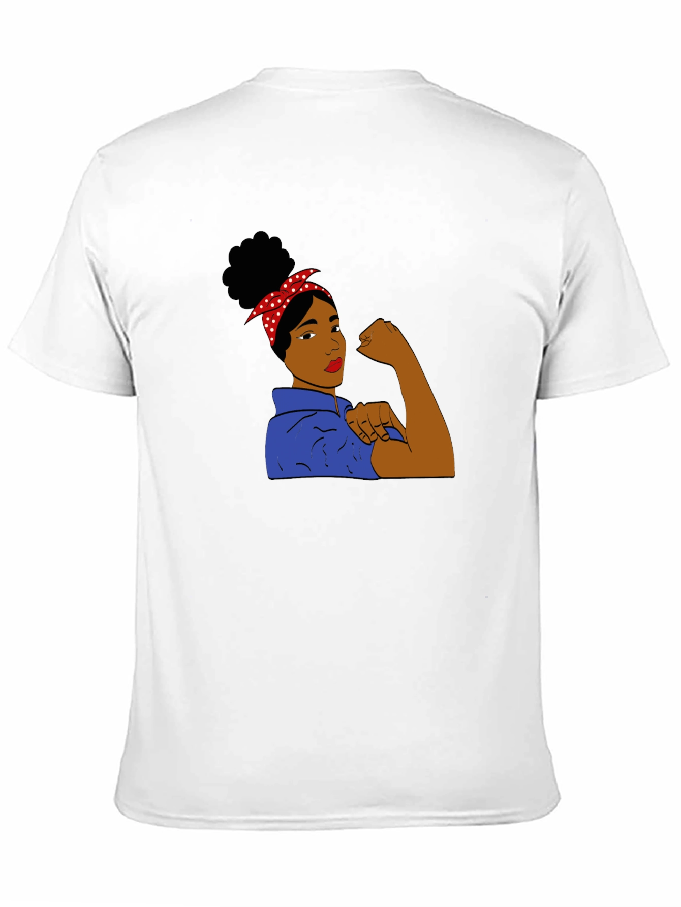 Rosie Riveter Black T-Shirt - We Can Do It!