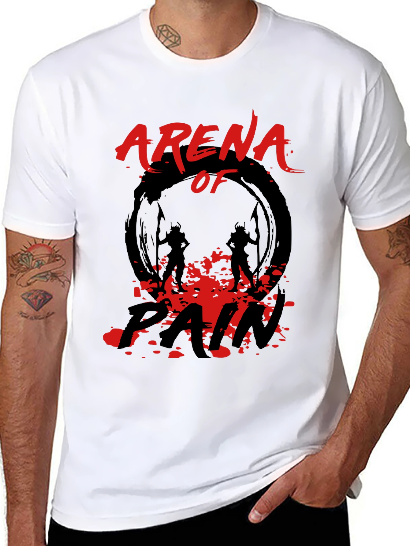 Arena of Pain Graphic Tee - Black