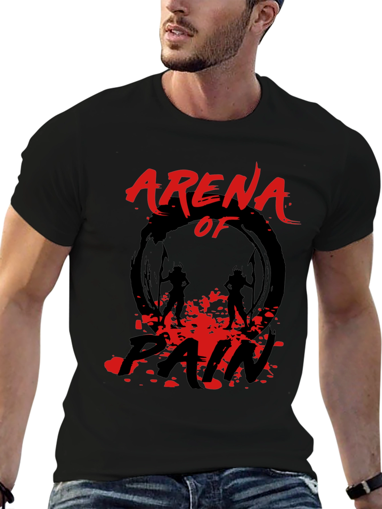 Arena of Pain Graphic Tee - Black
