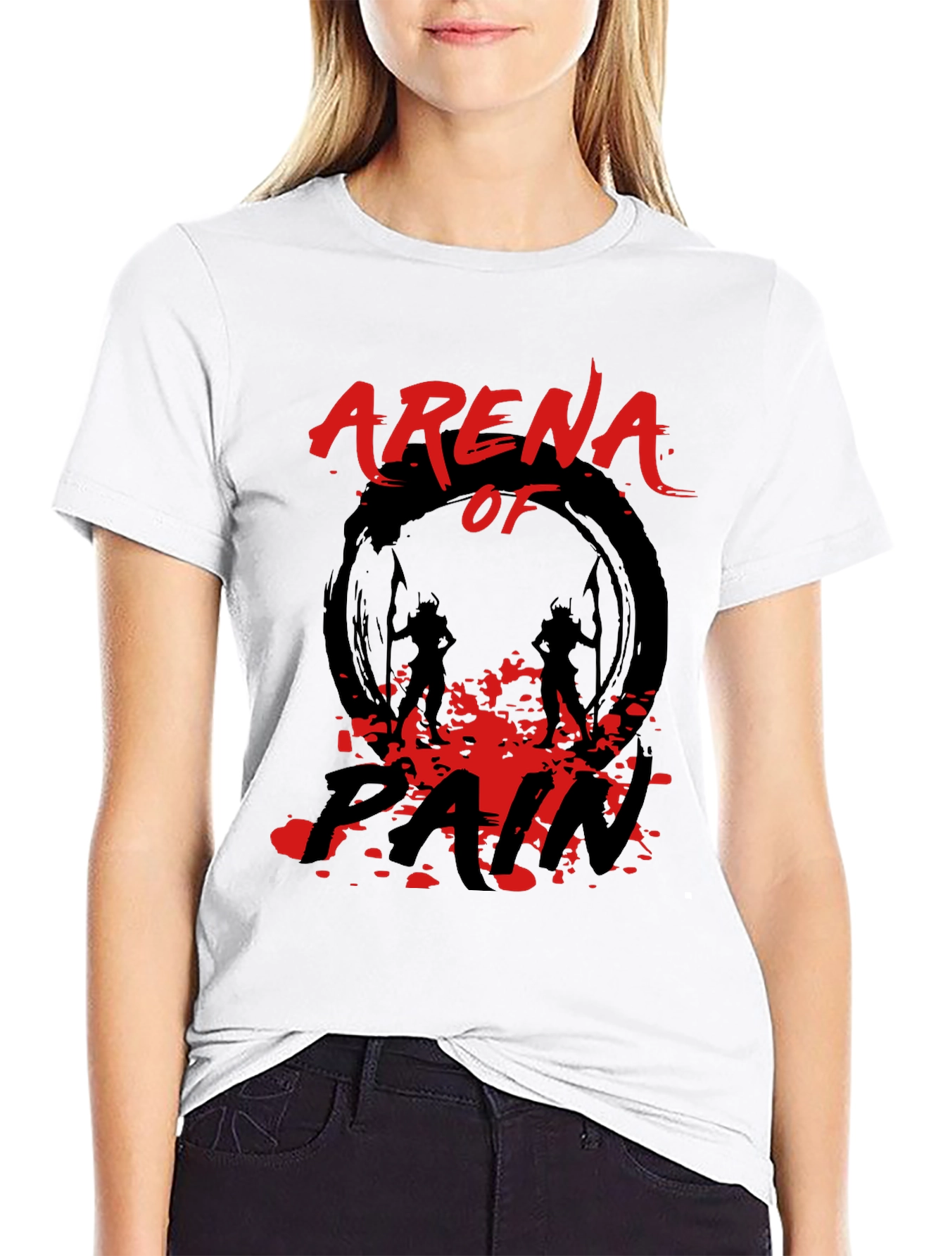 Arena of Pain Graphic Tee - Black