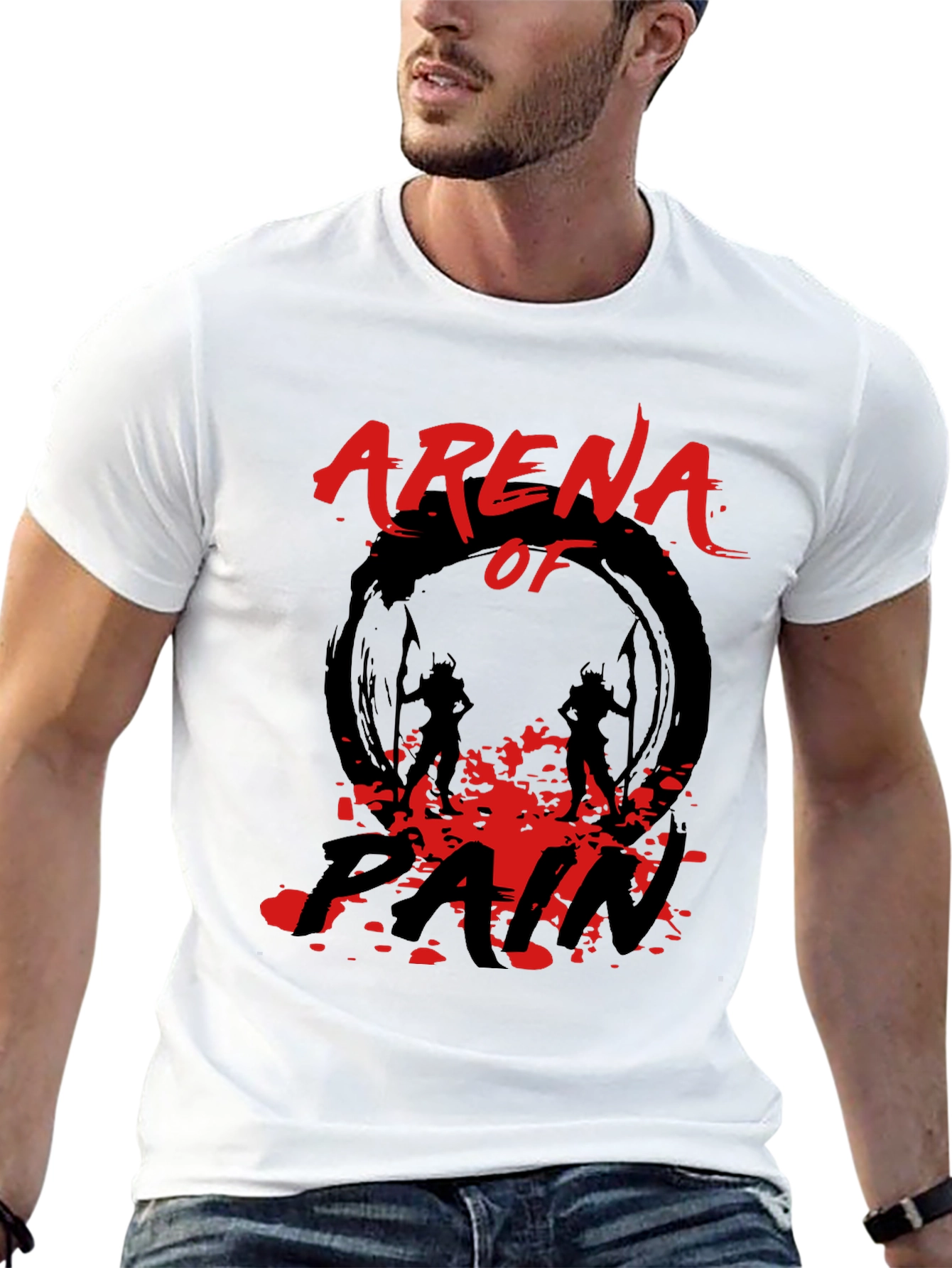 Arena of Pain Graphic Tee - Black