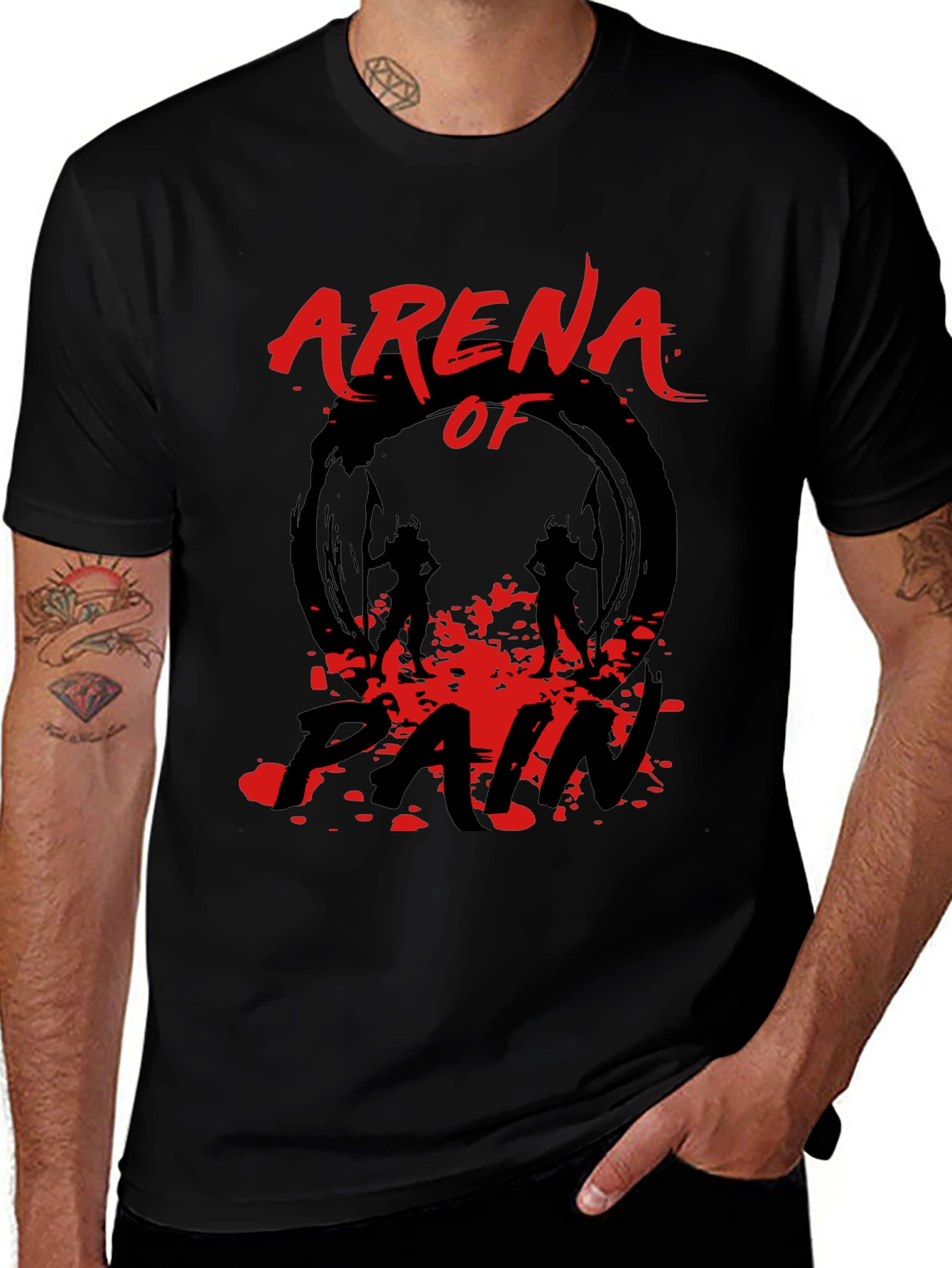 Arena of Pain Graphic Tee - Black