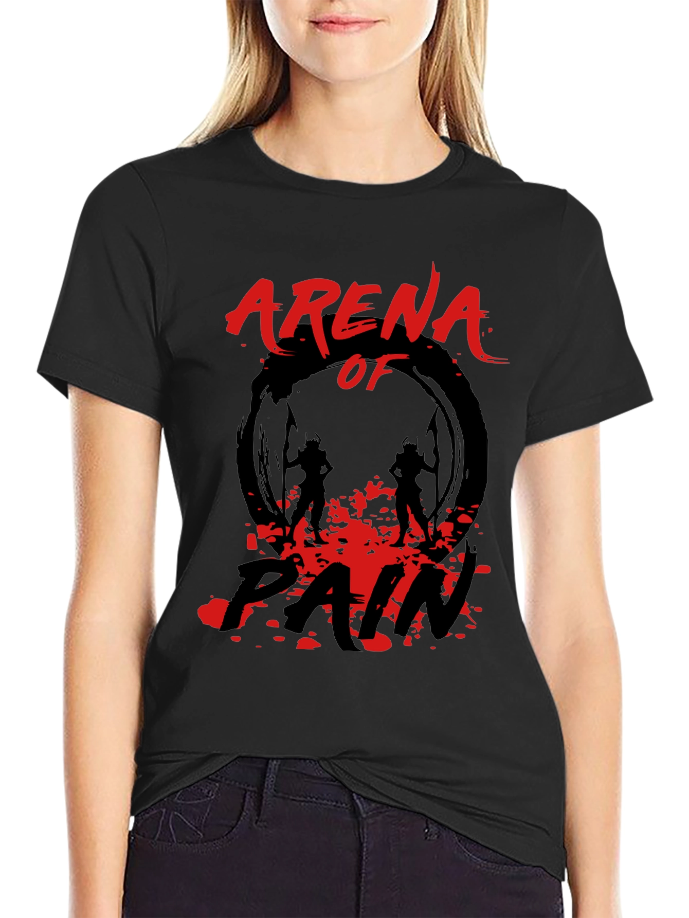 Arena of Pain Graphic Tee - Black