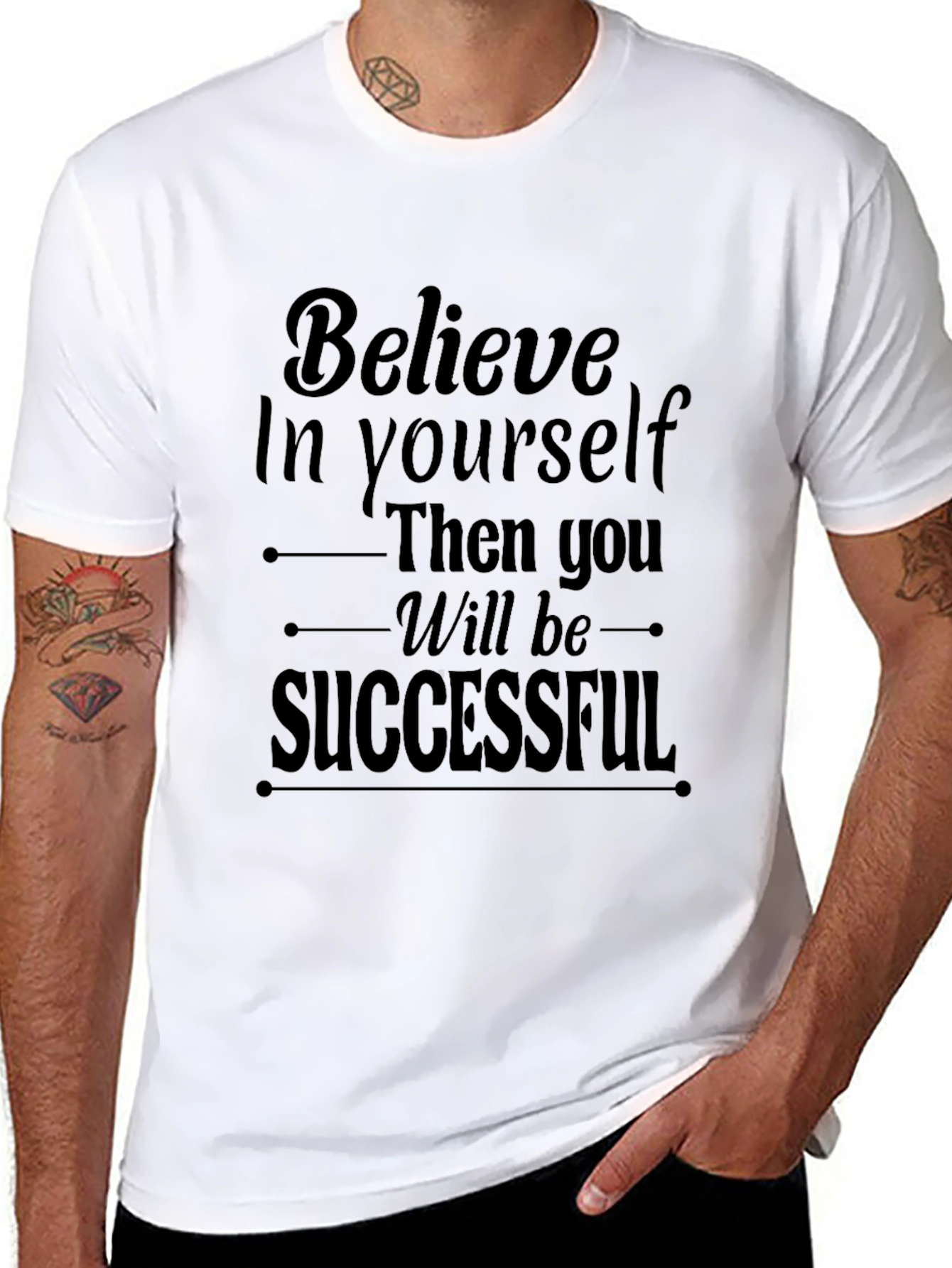 Believe In Yourself Graphic Tee - Unisex