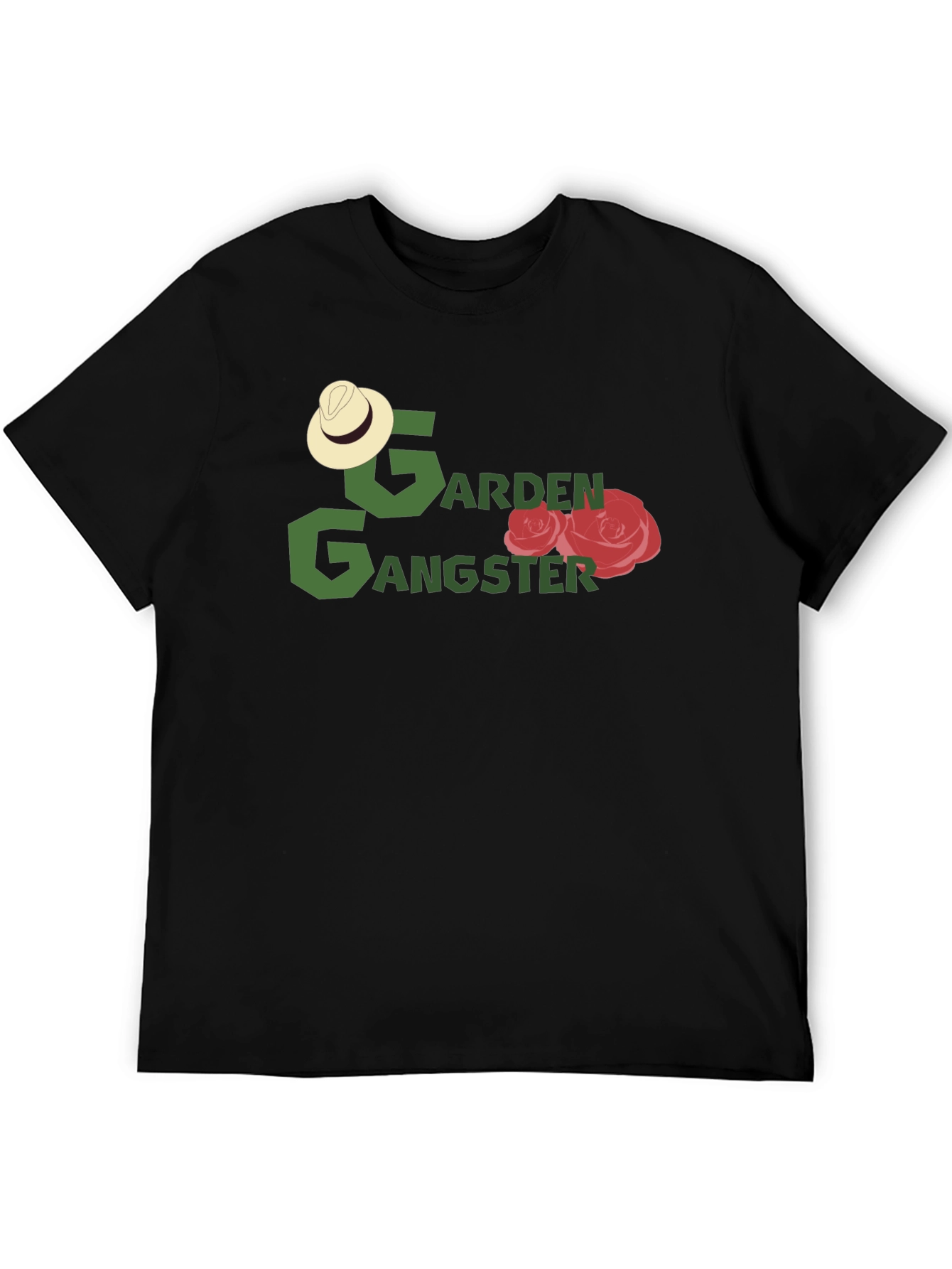 Garden Gangster Black T-Shirt