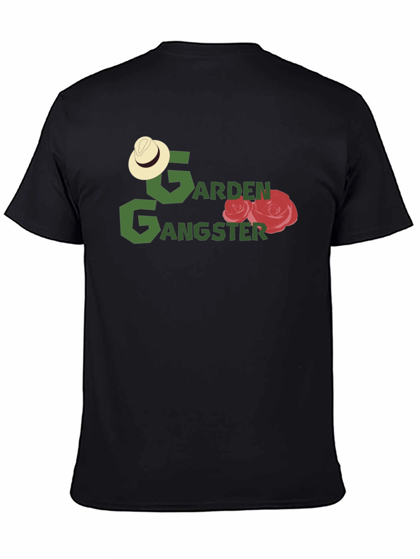 Garden Gangster Black T-Shirt