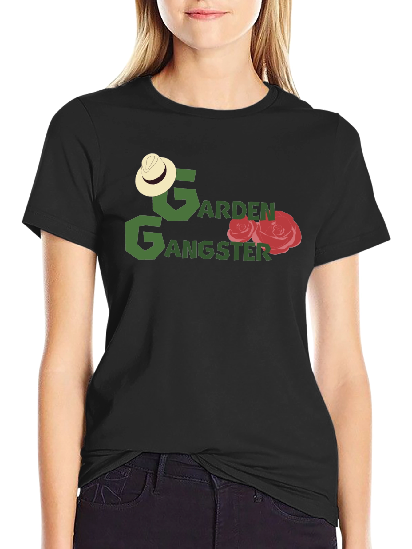 Garden Gangster Black T-Shirt