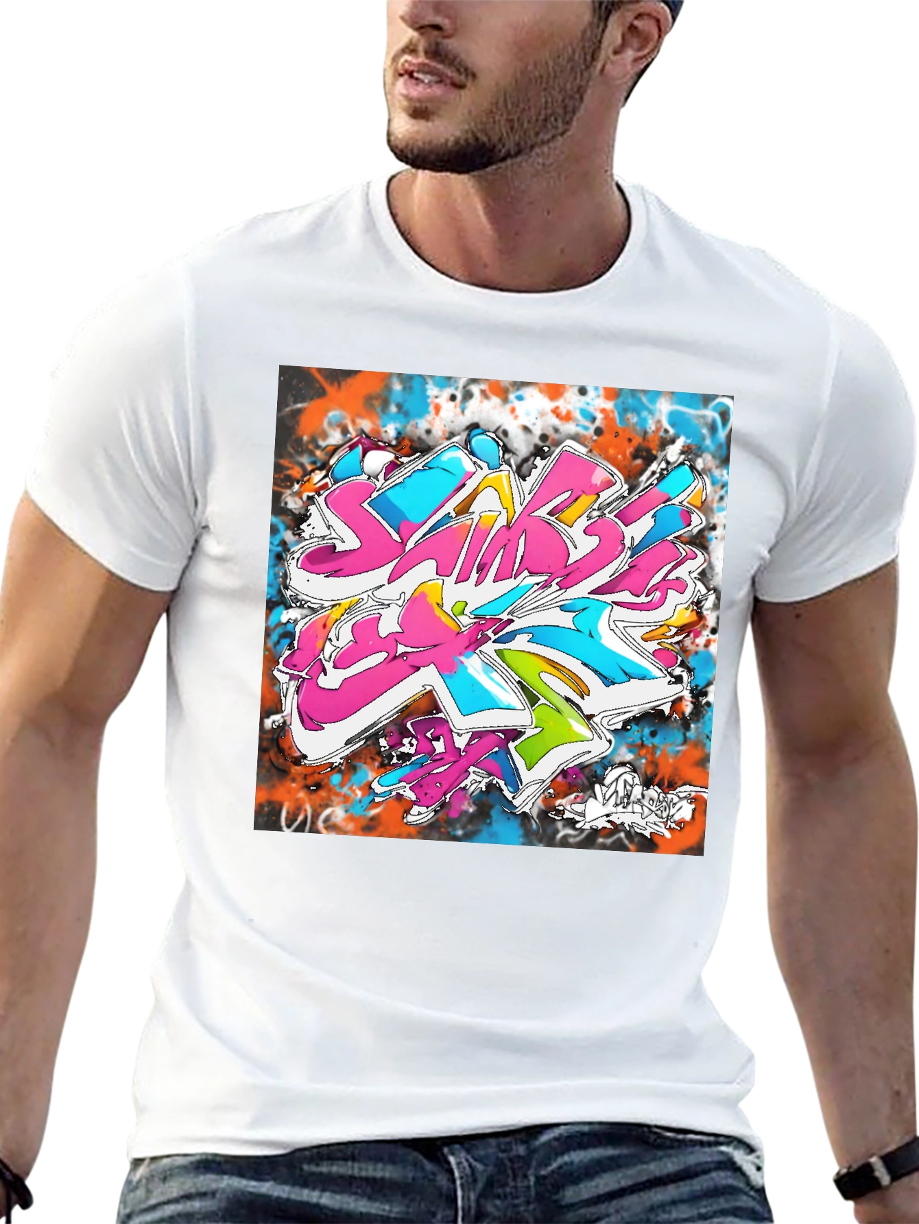 Graffiti Art T-Shirt - Unique Street Style Tee