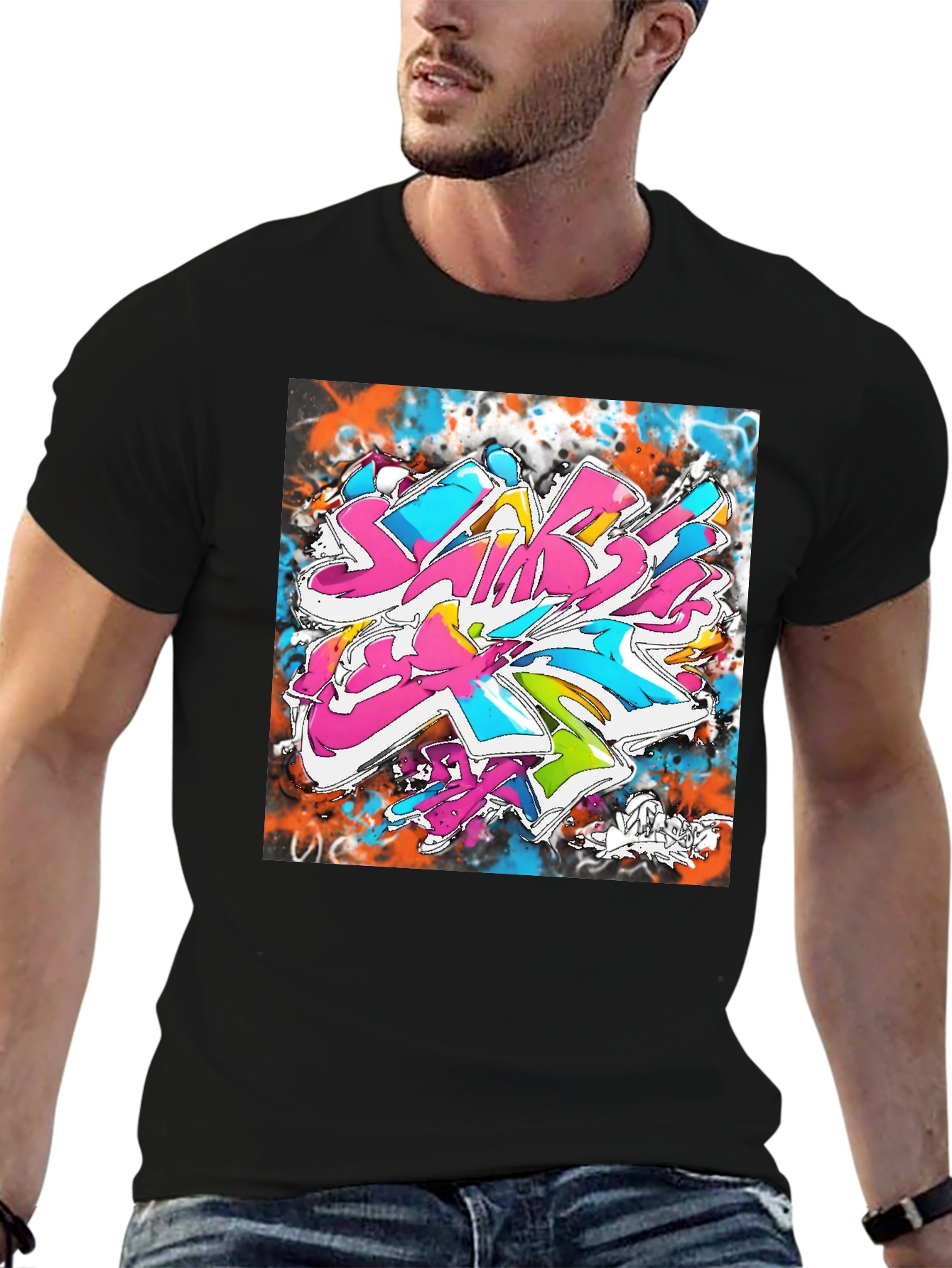 Graffiti Art T-Shirt - Unique Street Style Tee