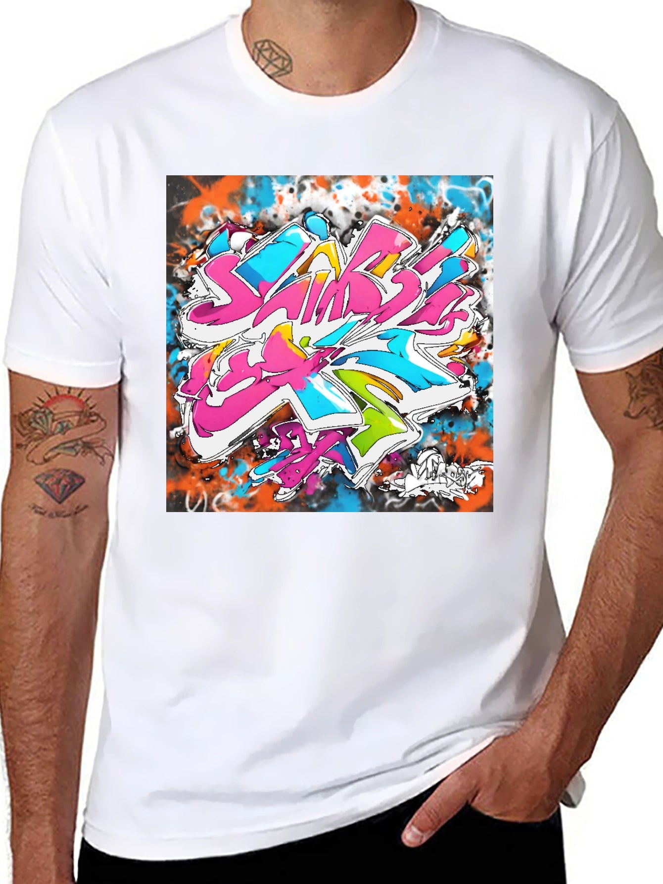 Graffiti Art T-Shirt - Unique Street Style Tee