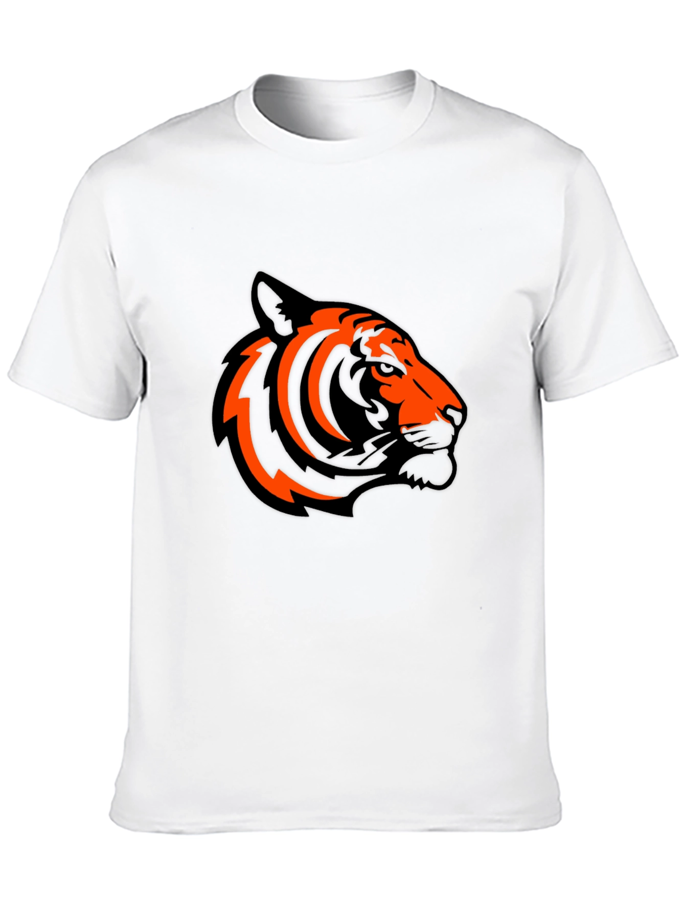 Bold Tiger Graphic Tee - Stylish Black T-Shirt
