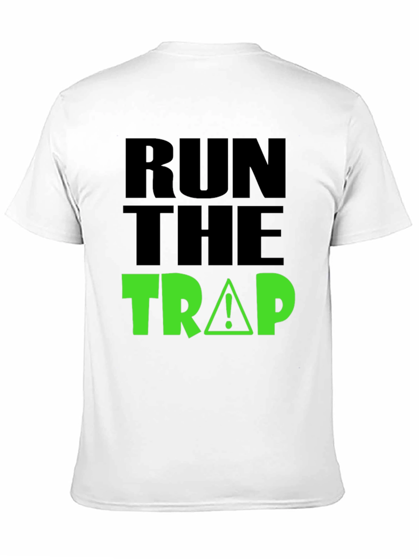 Run the Trap Black Graphic Tee