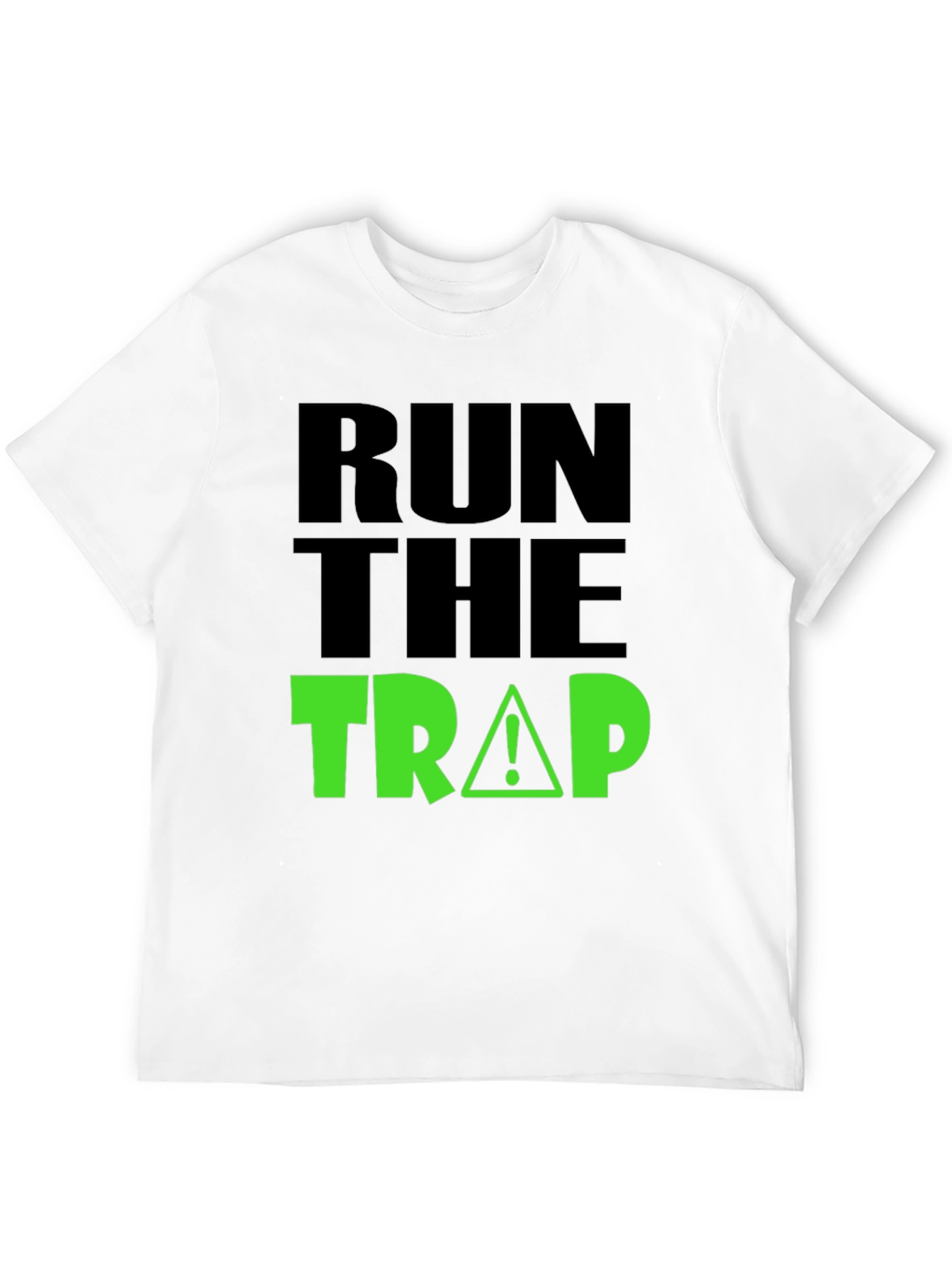 Run the Trap Black Graphic Tee