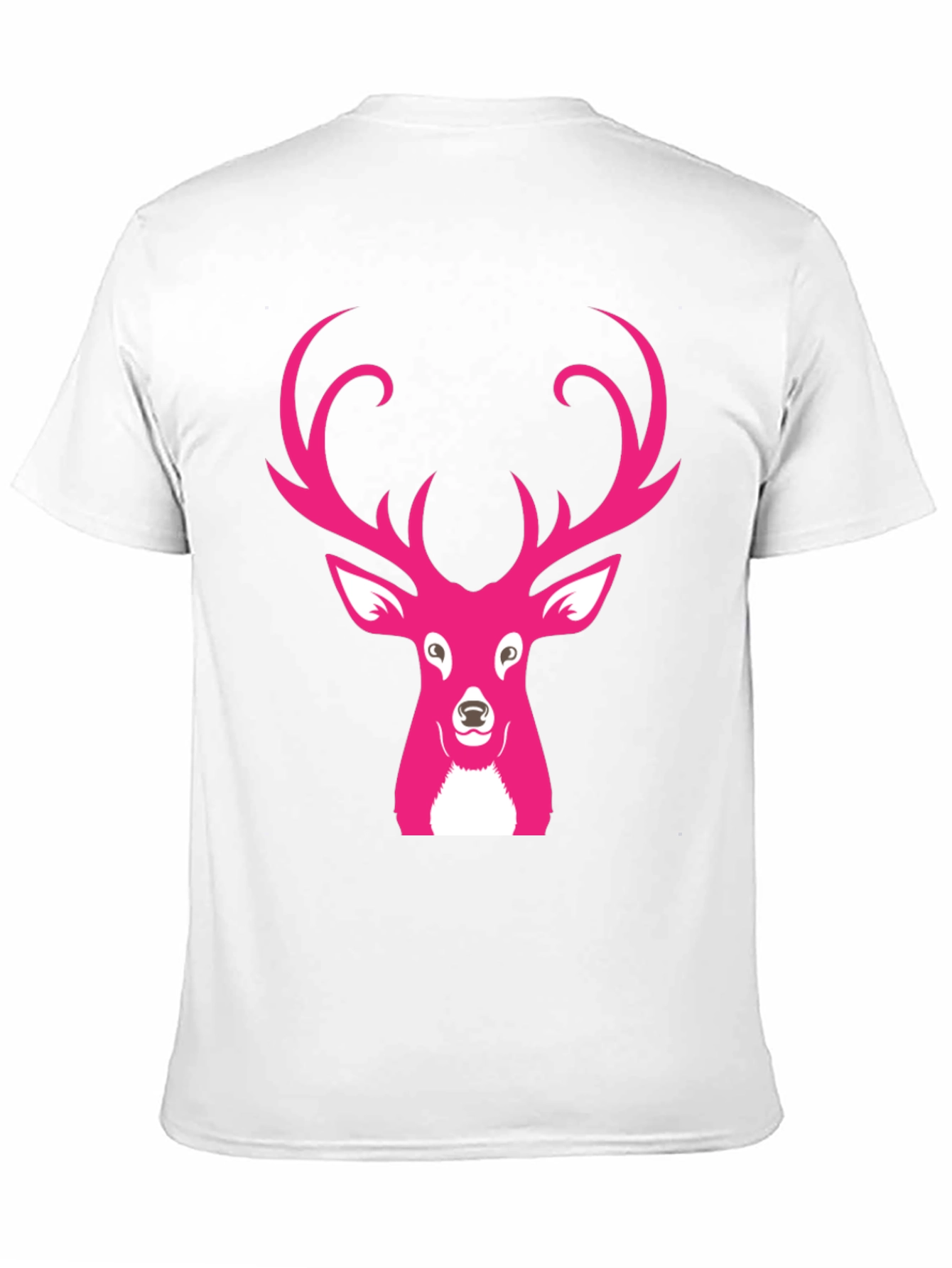 Pink Deer Graphic T-Shirt