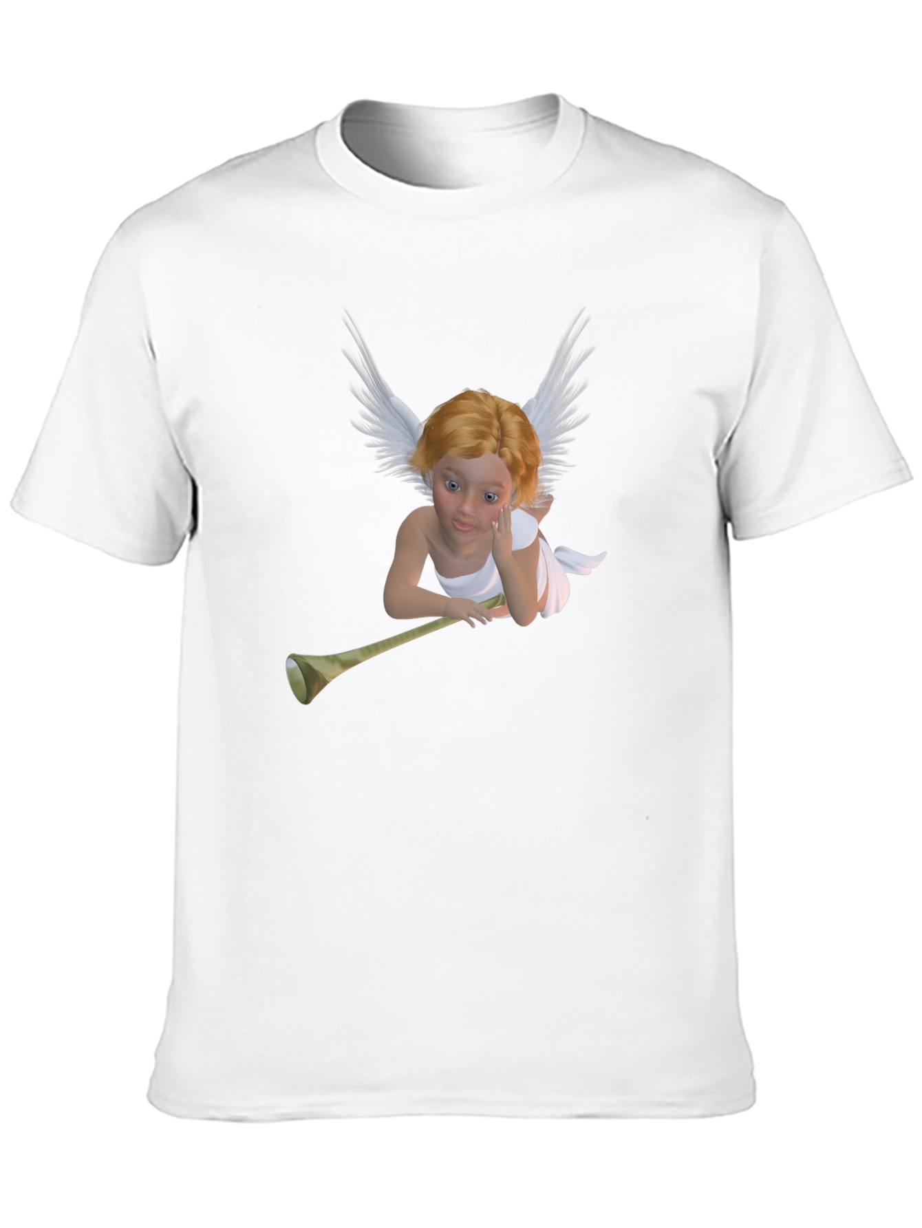 Angel Trumpet Black T-Shirt