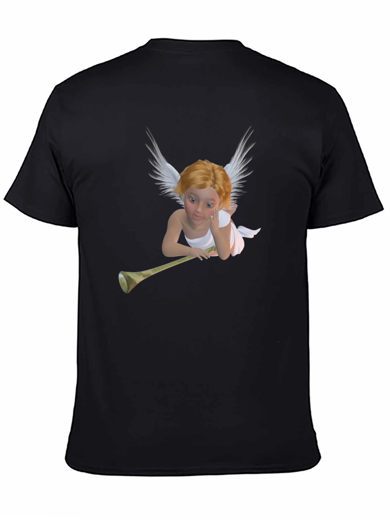 Angel Trumpet Black T-Shirt