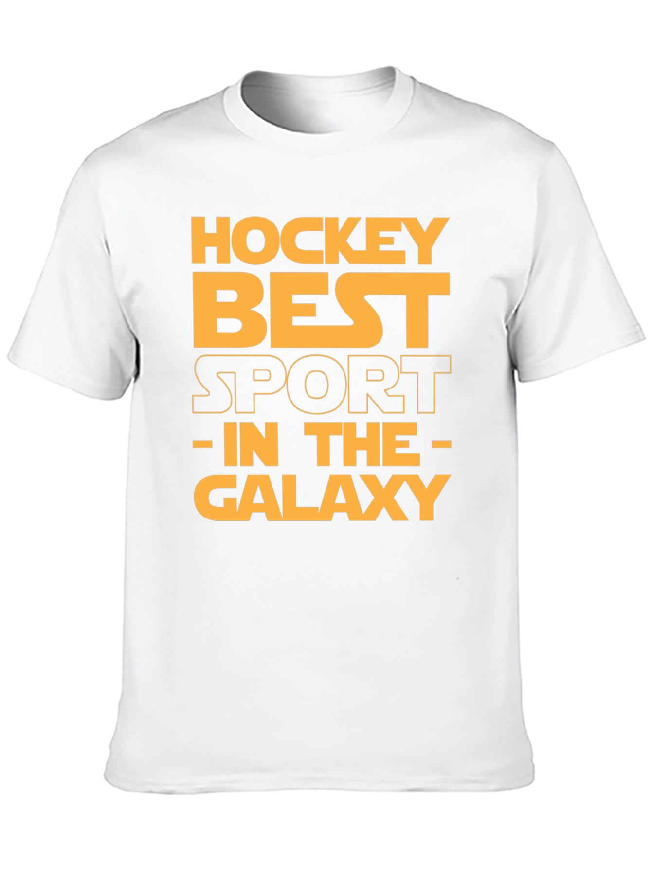 Hockey Best Sport in the Galaxy Black T-Shirt