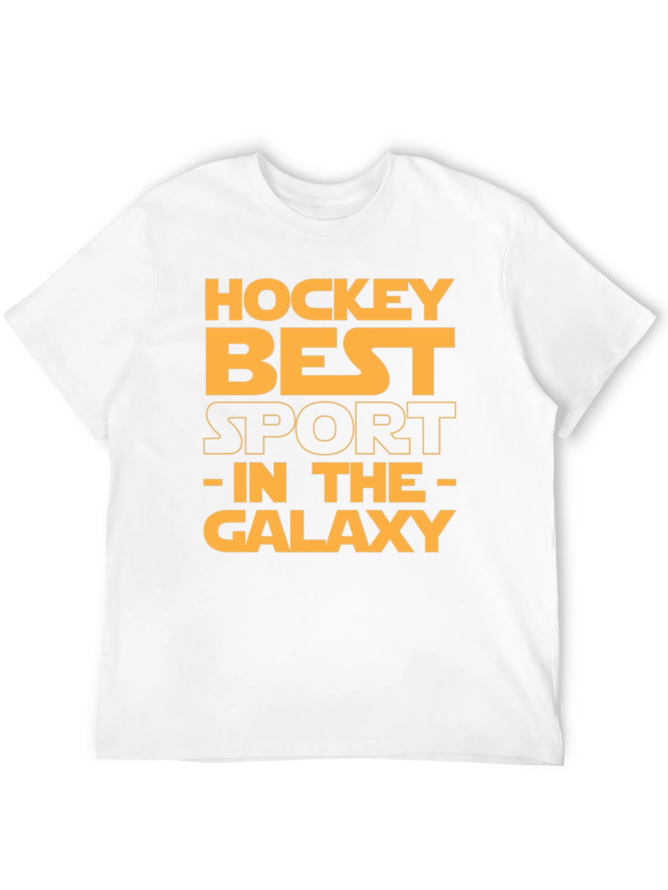Hockey Best Sport in the Galaxy Black T-Shirt