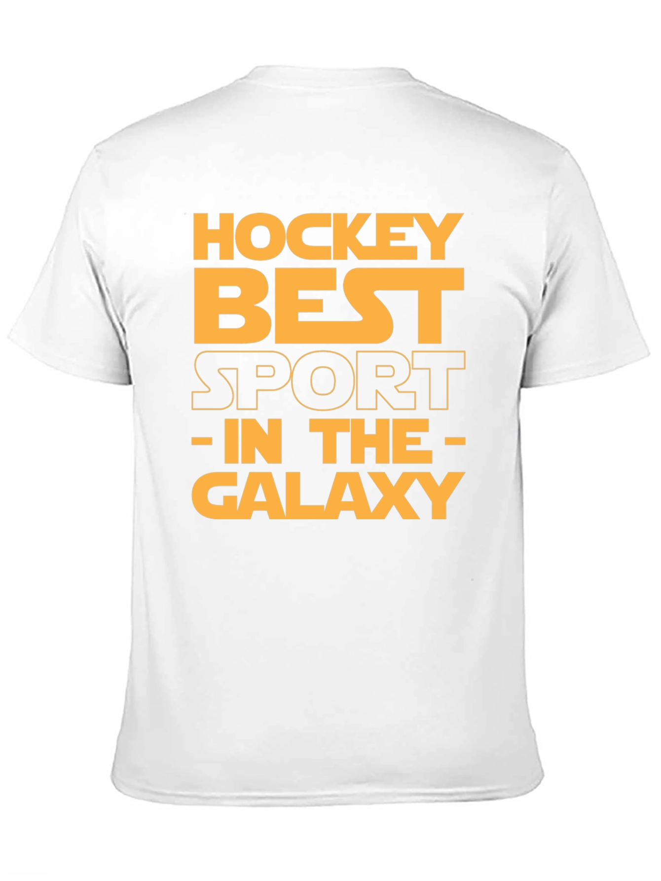 Hockey Best Sport in the Galaxy Black T-Shirt