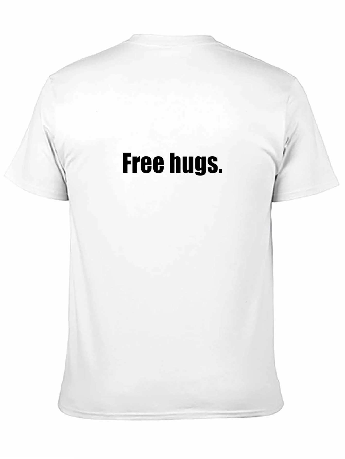 Free Hugs - Black Graphic Tee