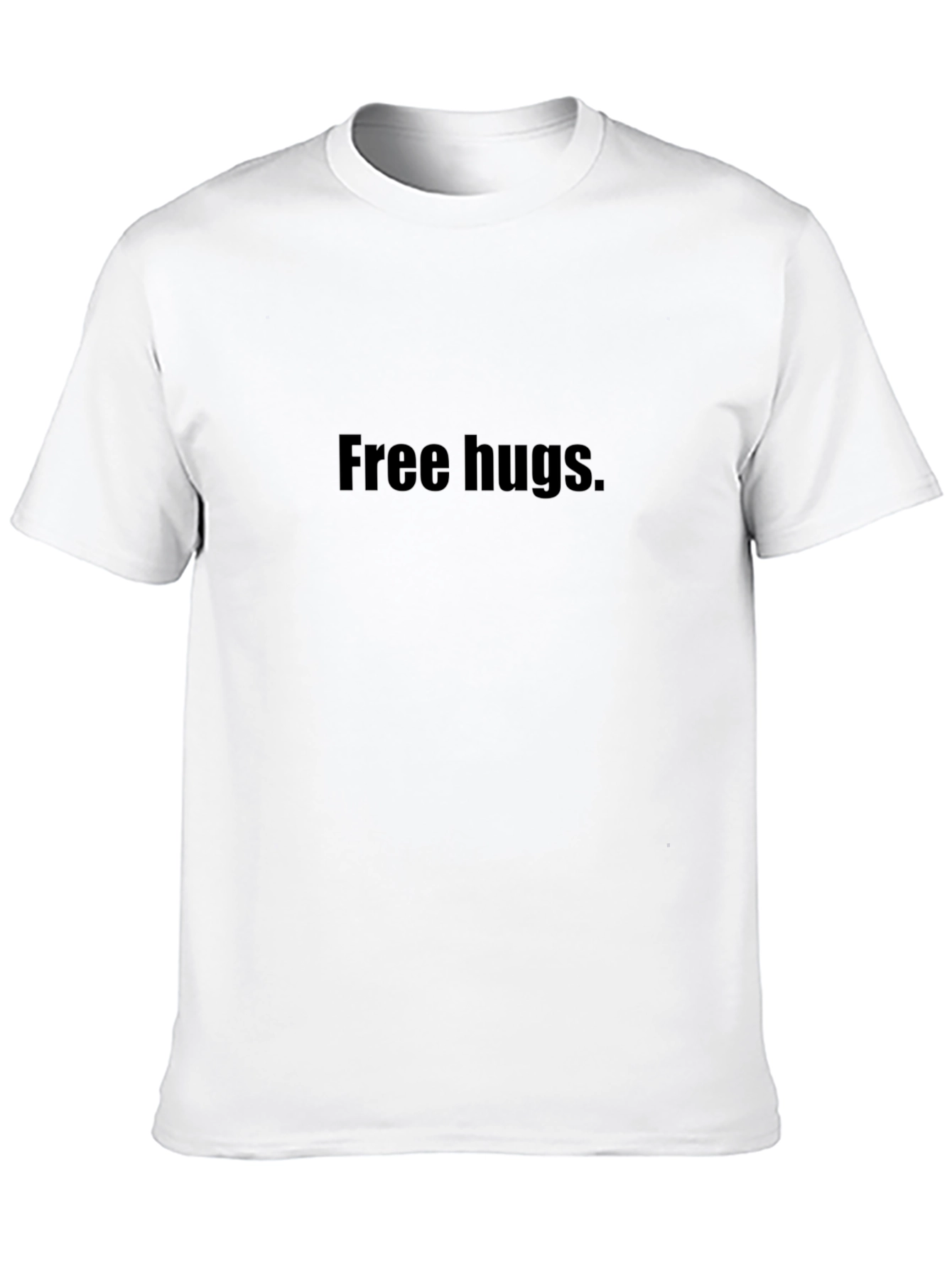 Free Hugs - Black Graphic Tee