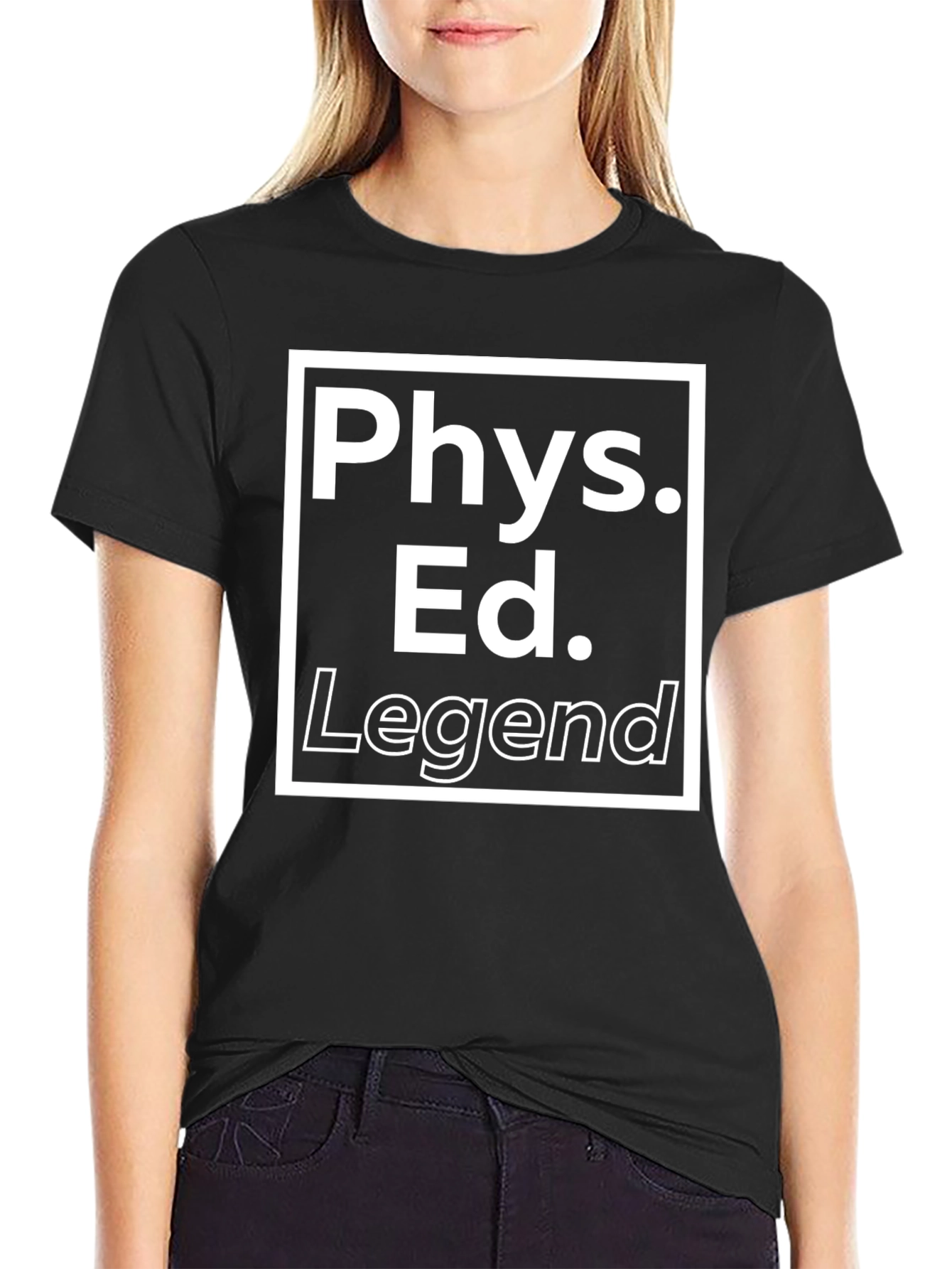 Phys Ed Legend Black T-Shirt