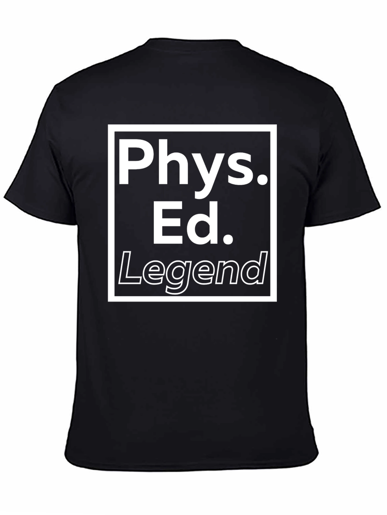 Phys Ed Legend Black T-Shirt