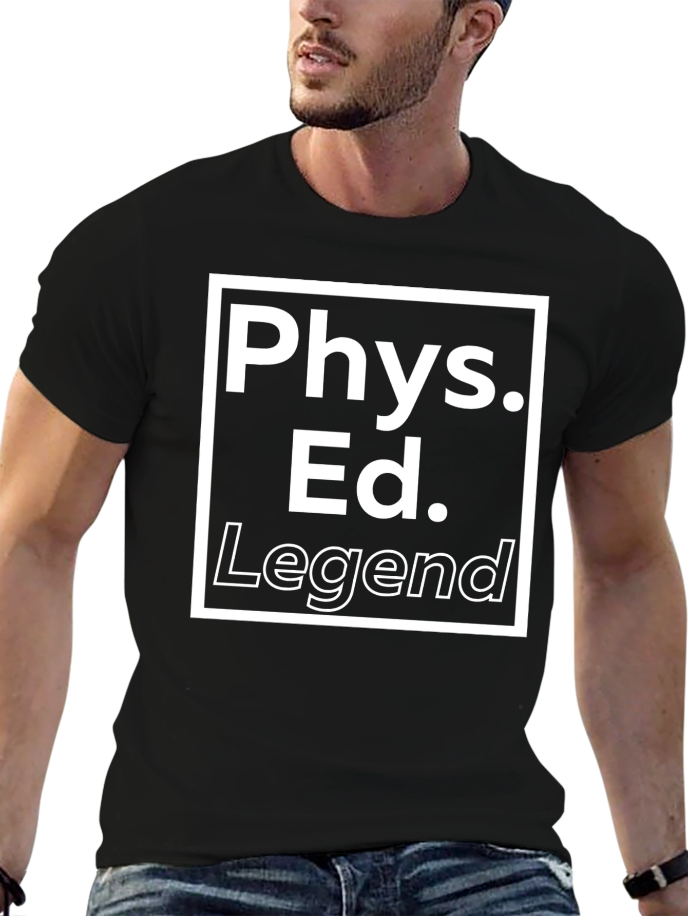 Phys Ed Legend Black T-Shirt