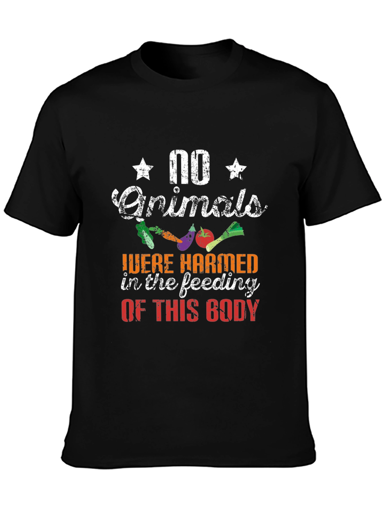 Vegan T-Shirt: No Animals Were Harmed