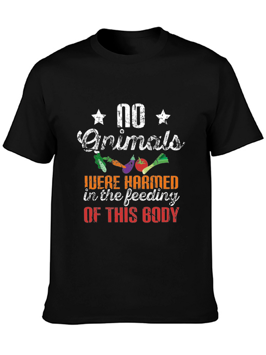 Vegan T-Shirt: No Animals Were Harmed
