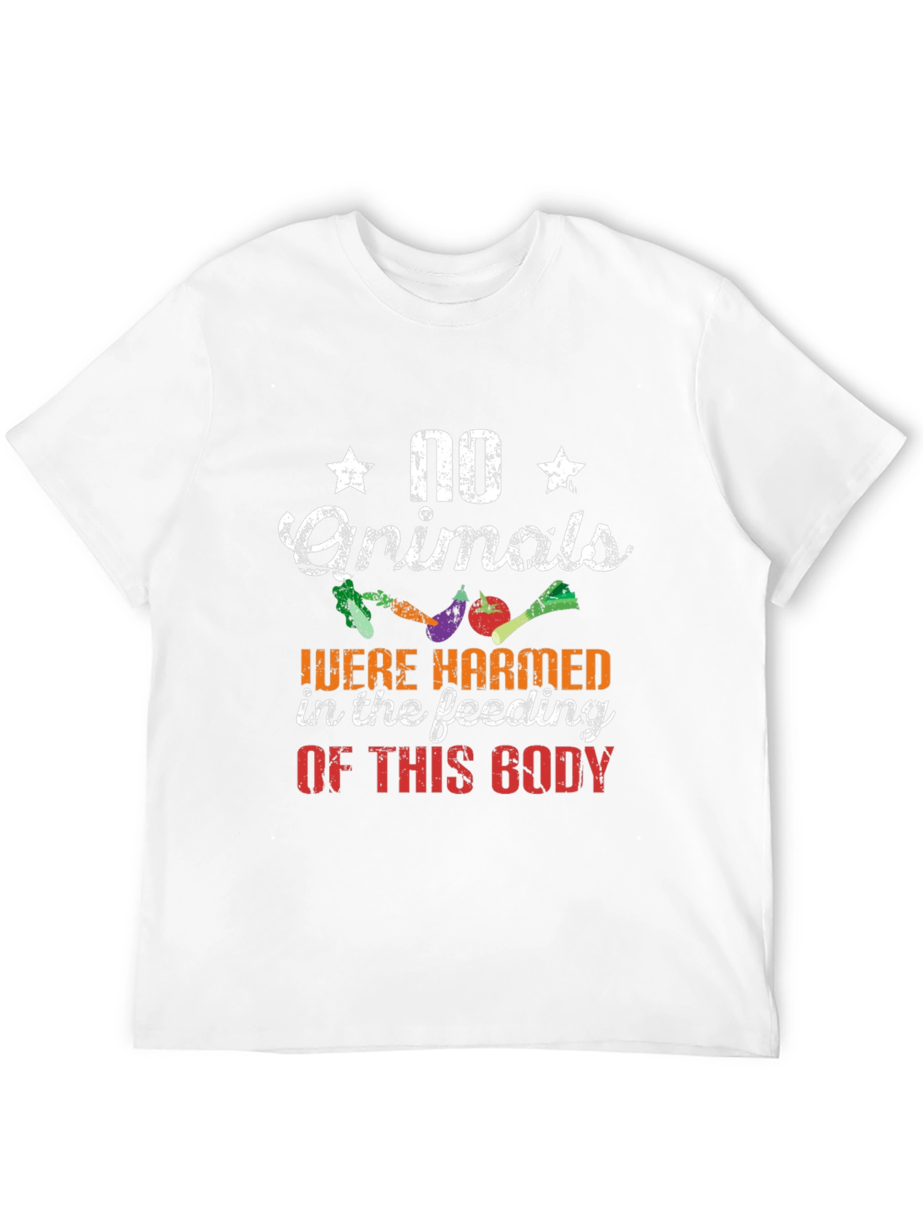 Vegan T-Shirt: No Animals Were Harmed