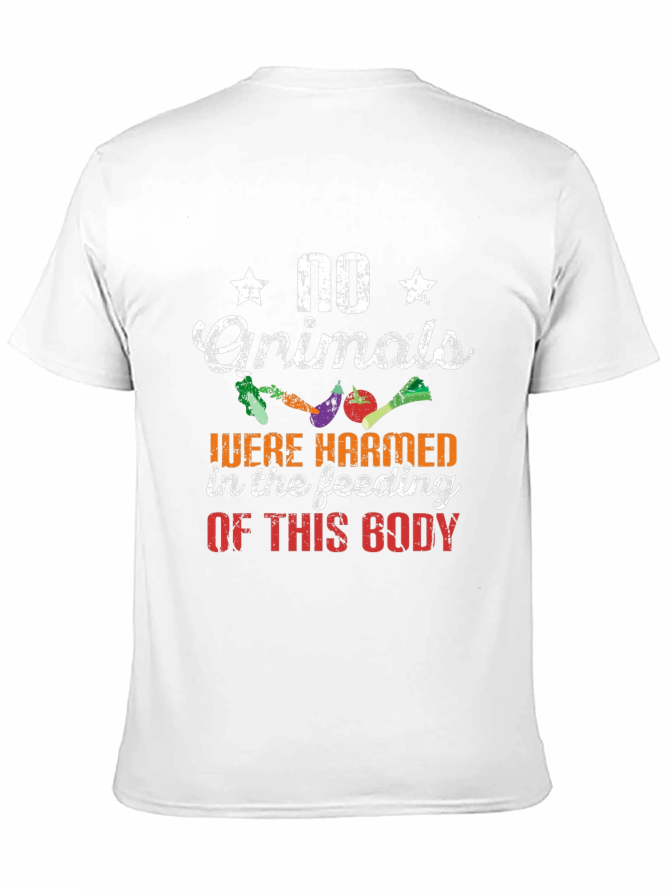 Vegan T-Shirt: No Animals Were Harmed