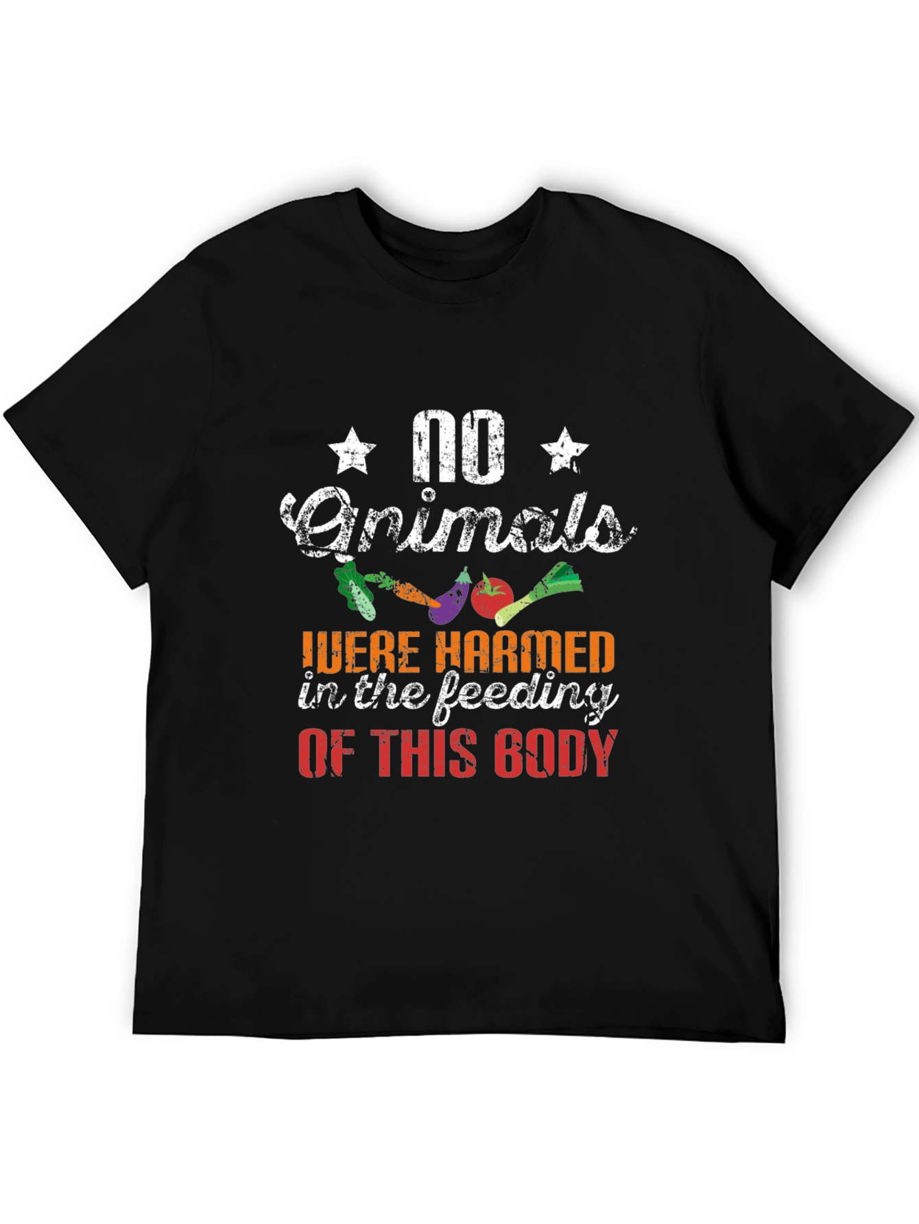 Vegan T-Shirt: No Animals Were Harmed