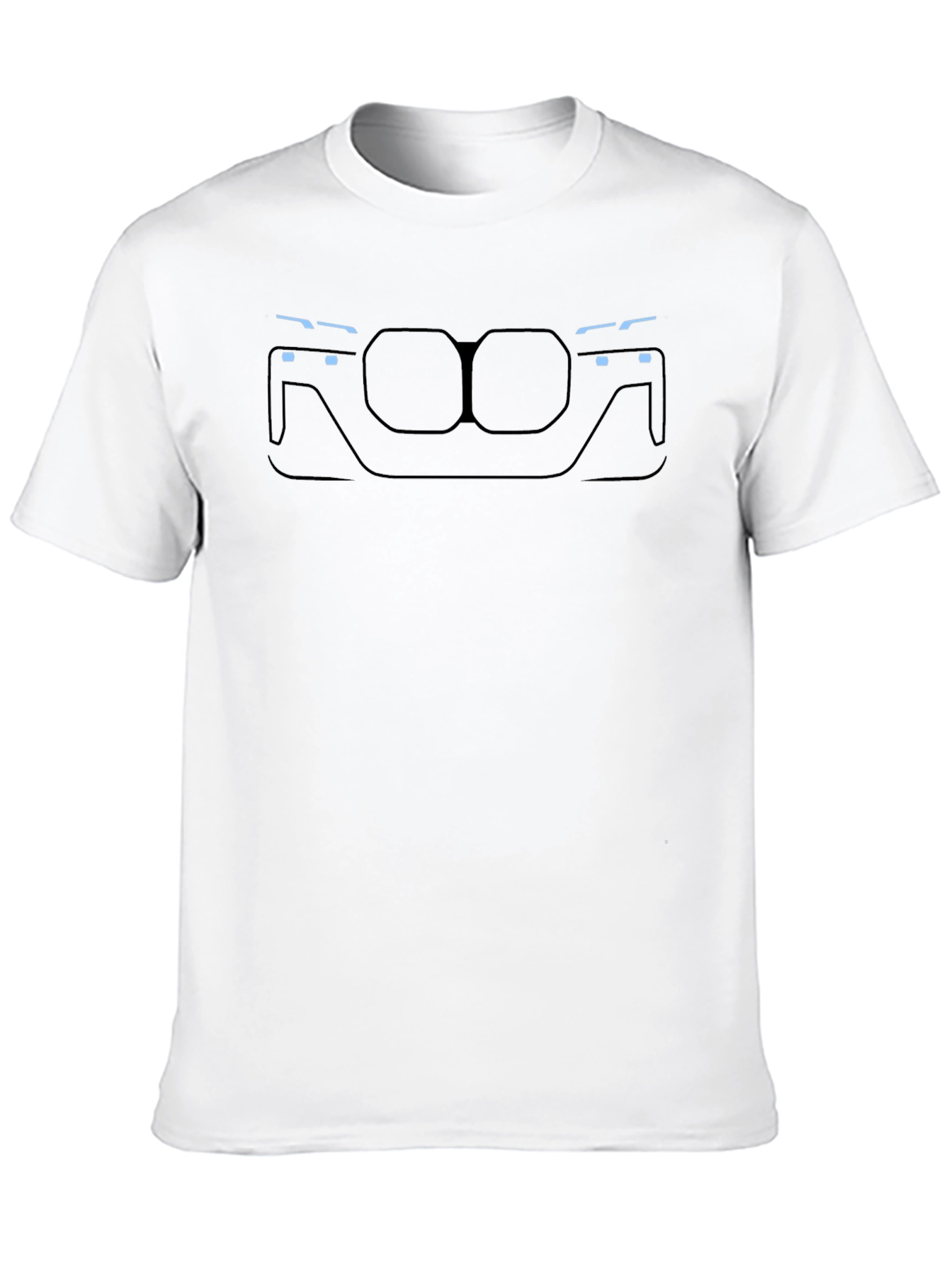Modern Car Front T-Shirt - Automotive Enthusiast Tee